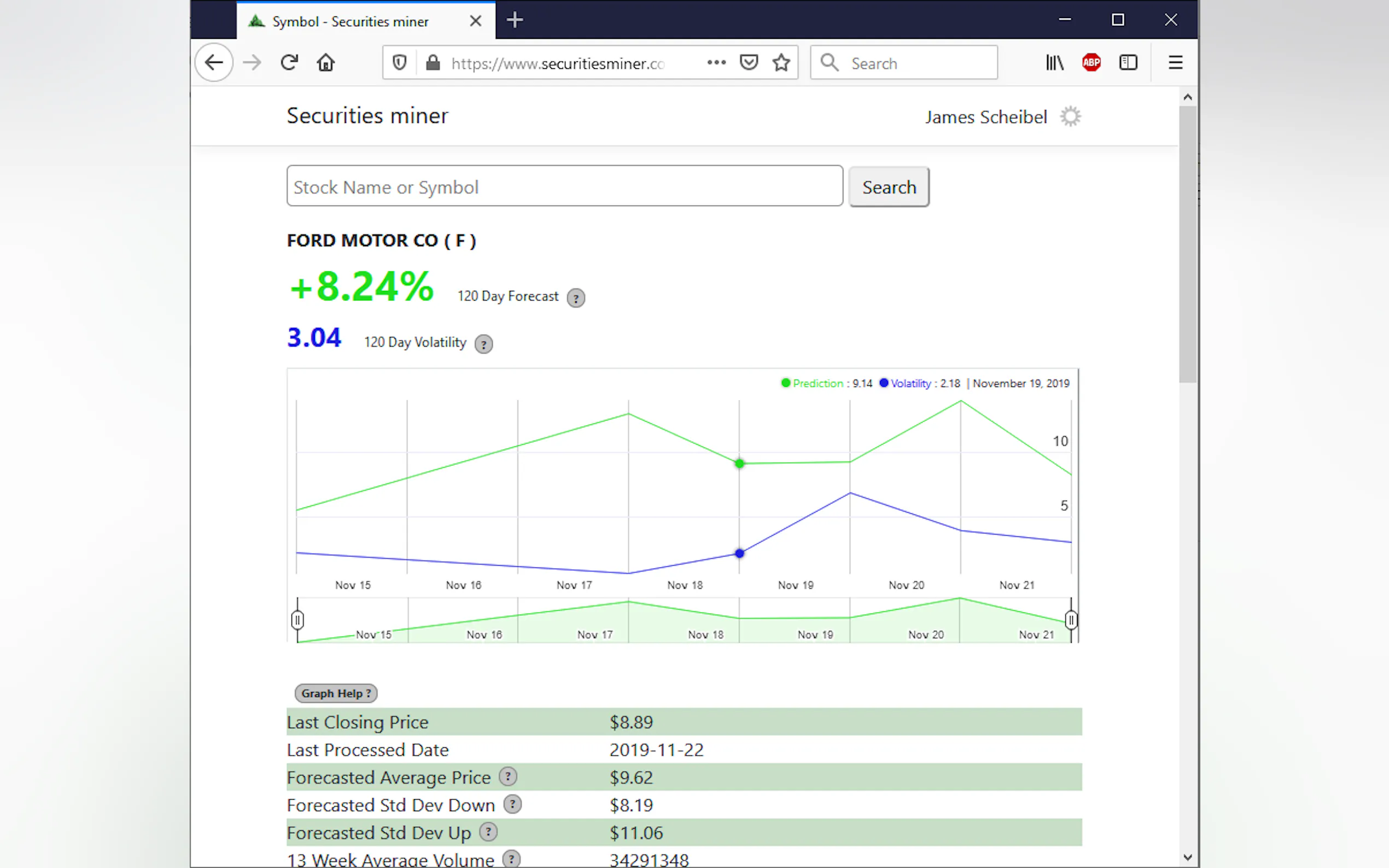 Screenshot 3 of Securities Miner