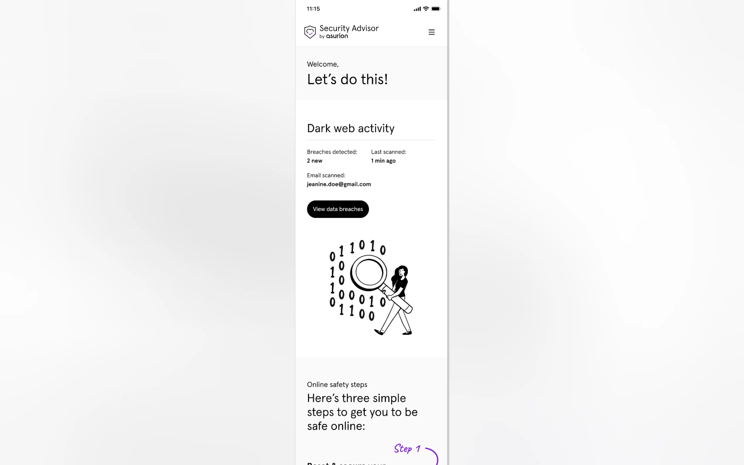 Screenshot 2 of Security Advisor