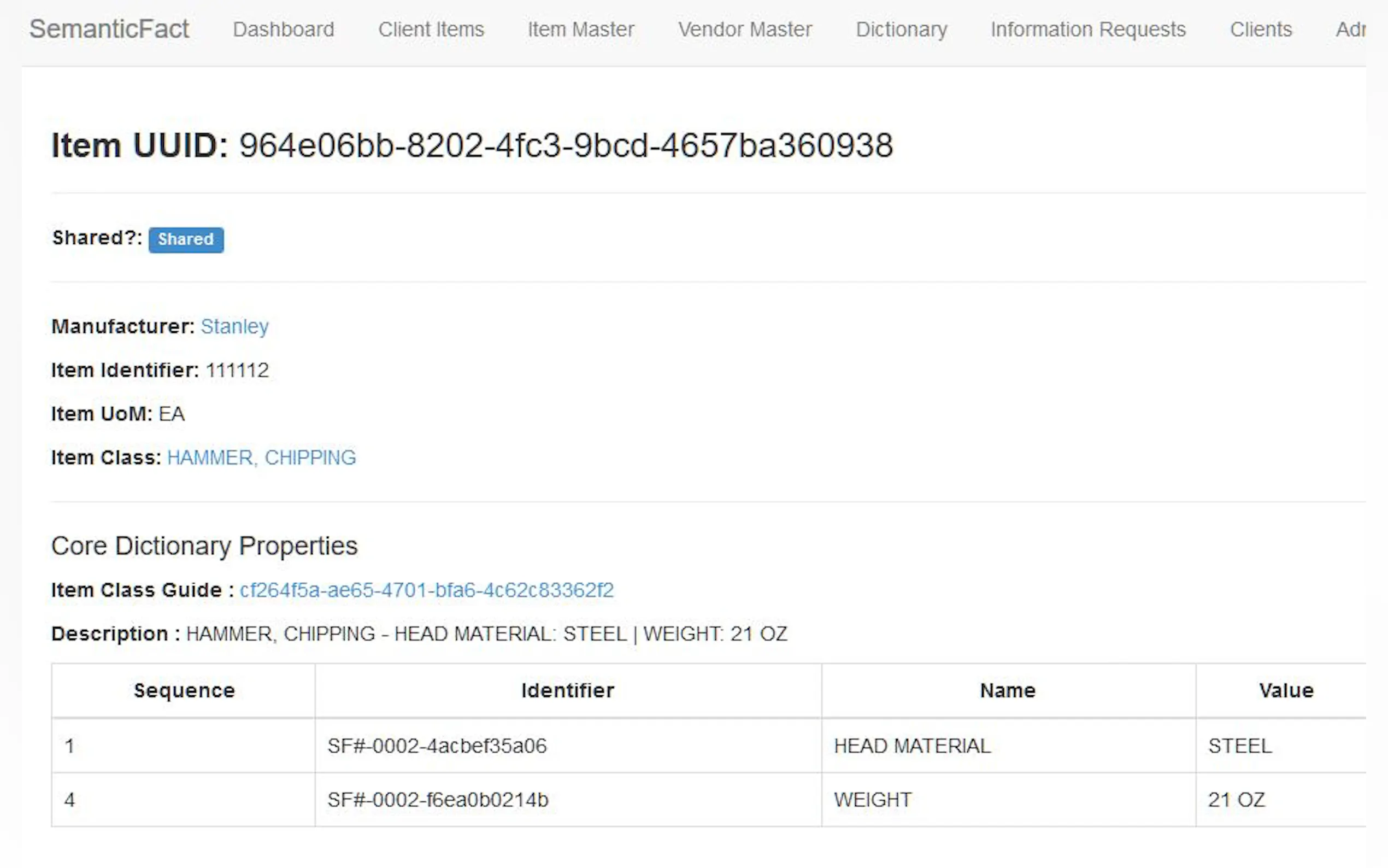 Screenshot 2 of Semantic Fact