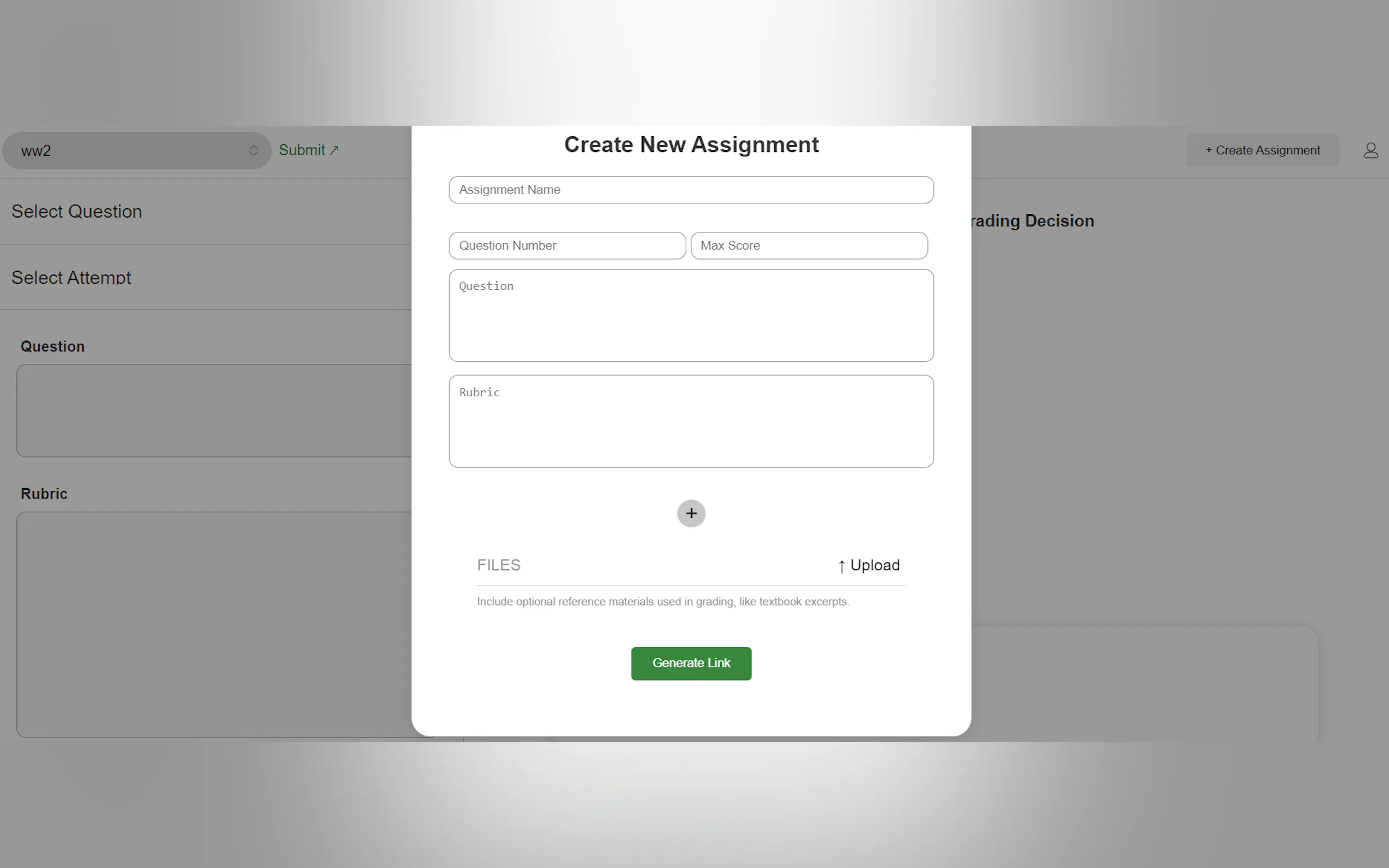 Screenshot 3 of Seneca - Your AI Grading Assistant