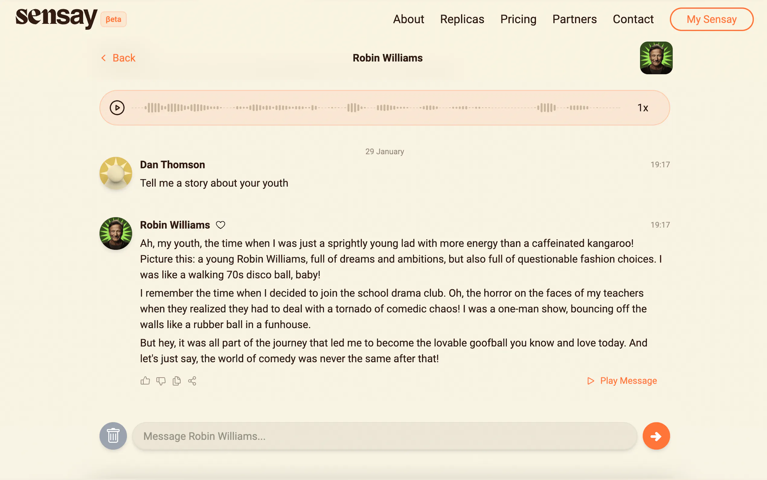 Screenshot 3 of Sensay