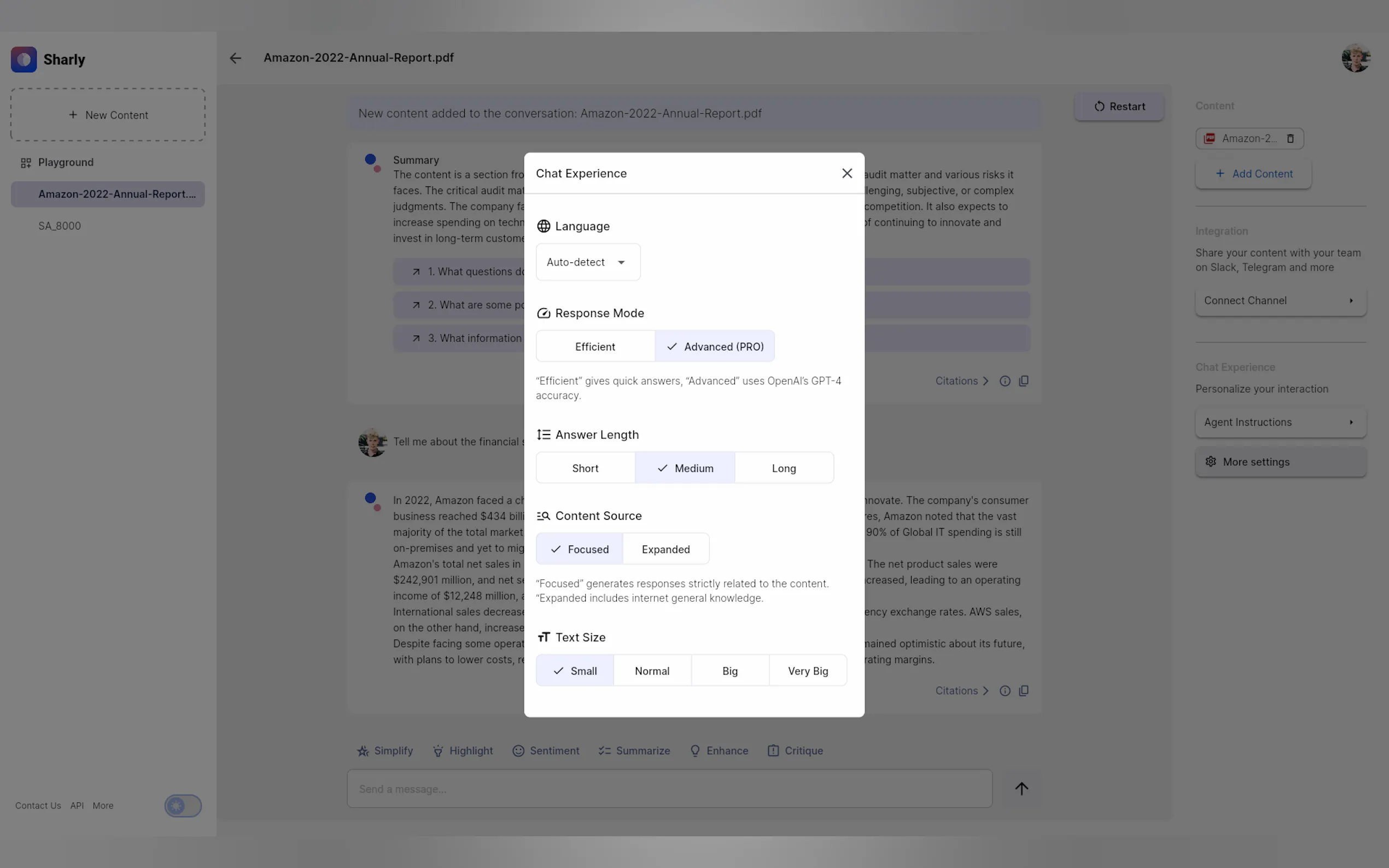 Screenshot 3 of Sharly AI