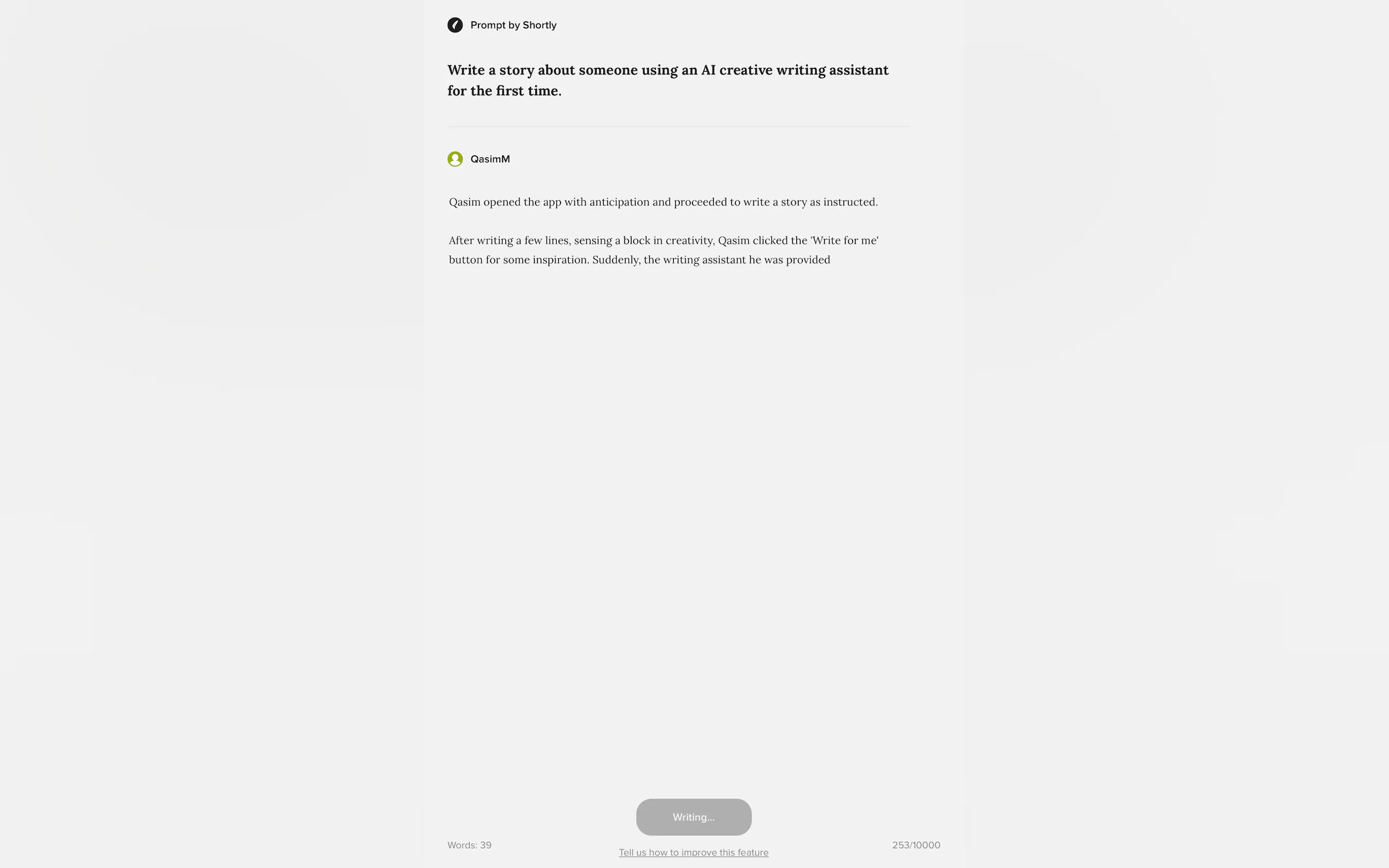 Screenshot 2 of Shortly 2.0