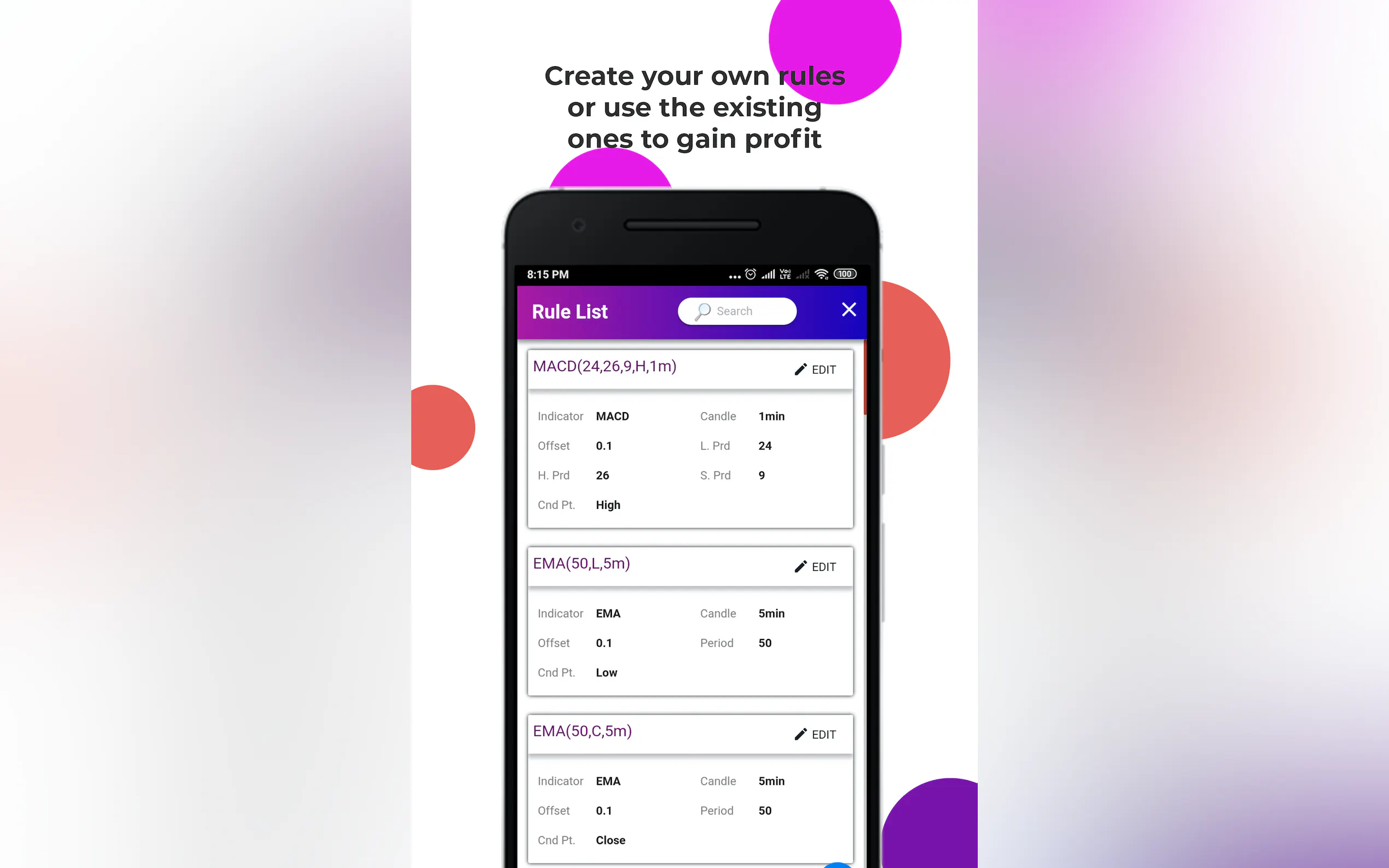 Screenshot 2 of Sianglab an Algotrading and AI platform