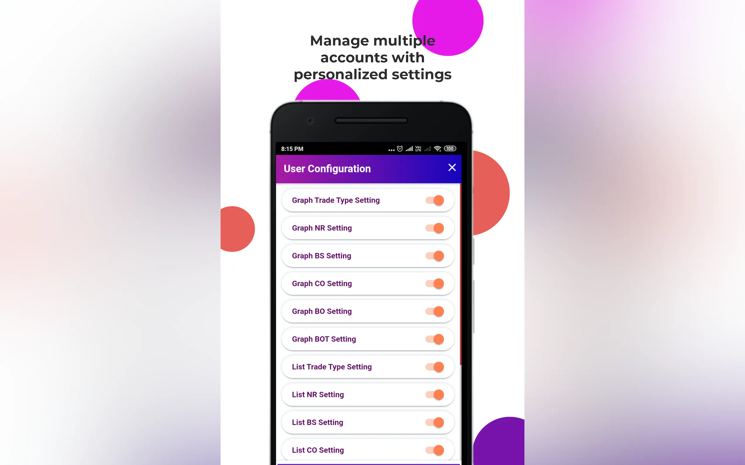 Screenshot 5 of Sianglab an Algotrading and AI platform