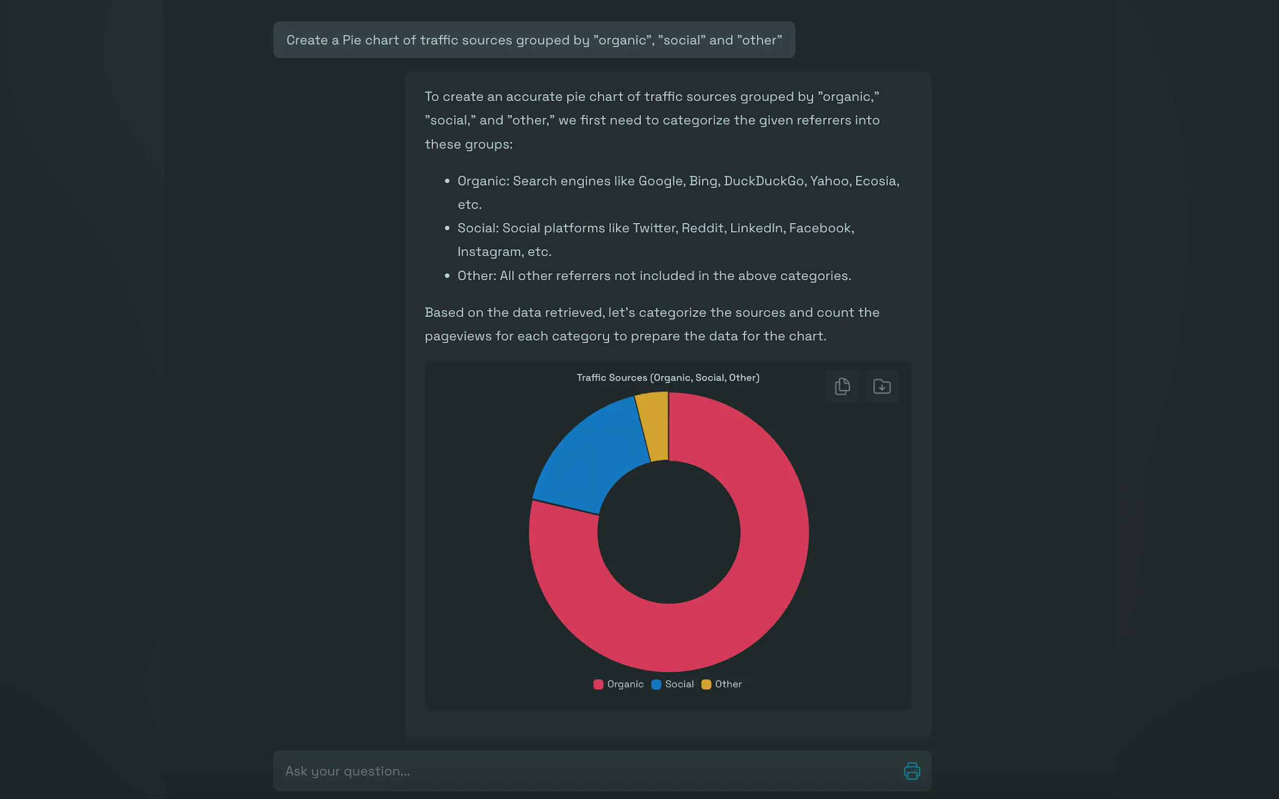 Screenshot 4 of Simple Analytics AI