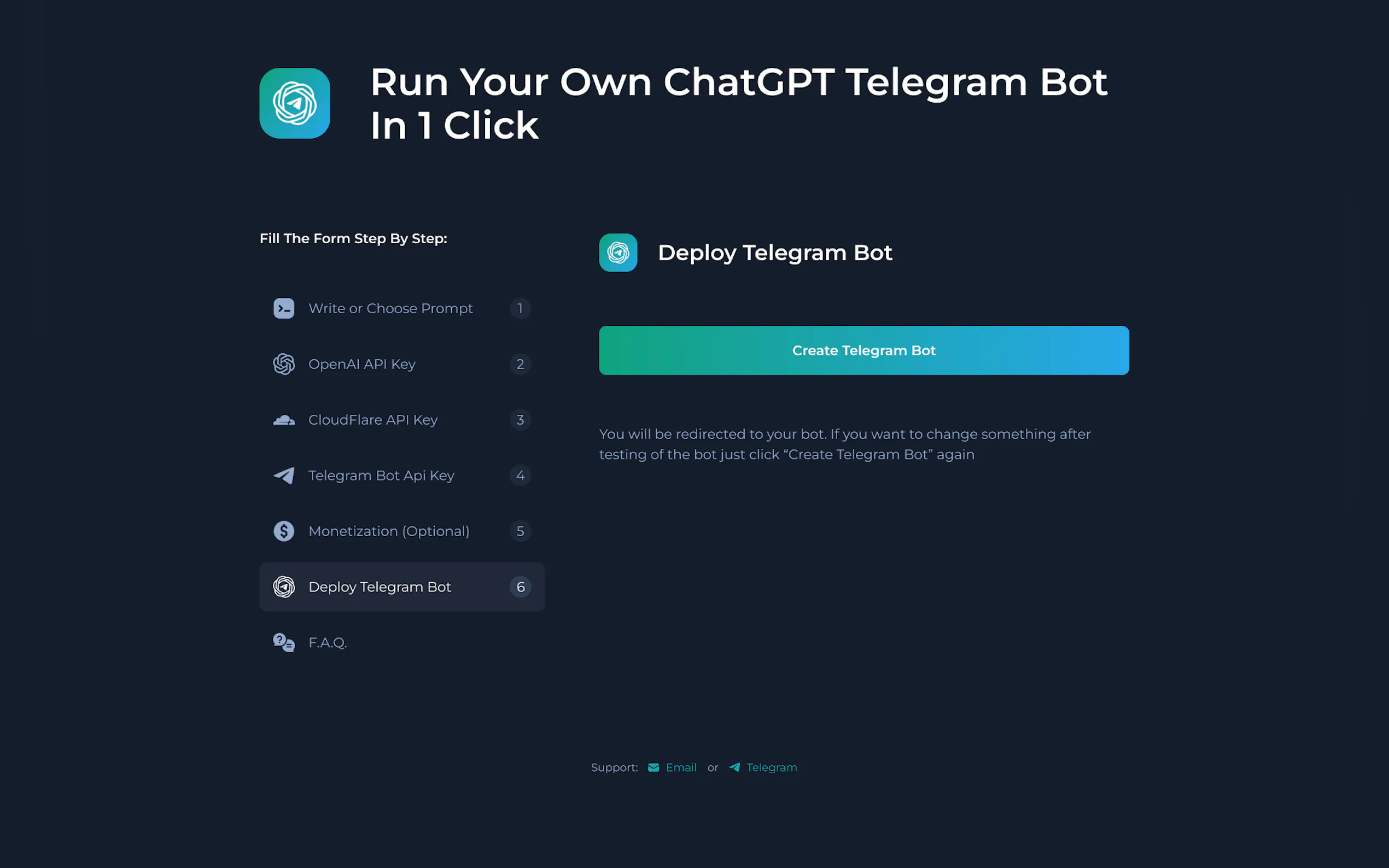 Screenshot 3 of Simple embed chatgpt to website