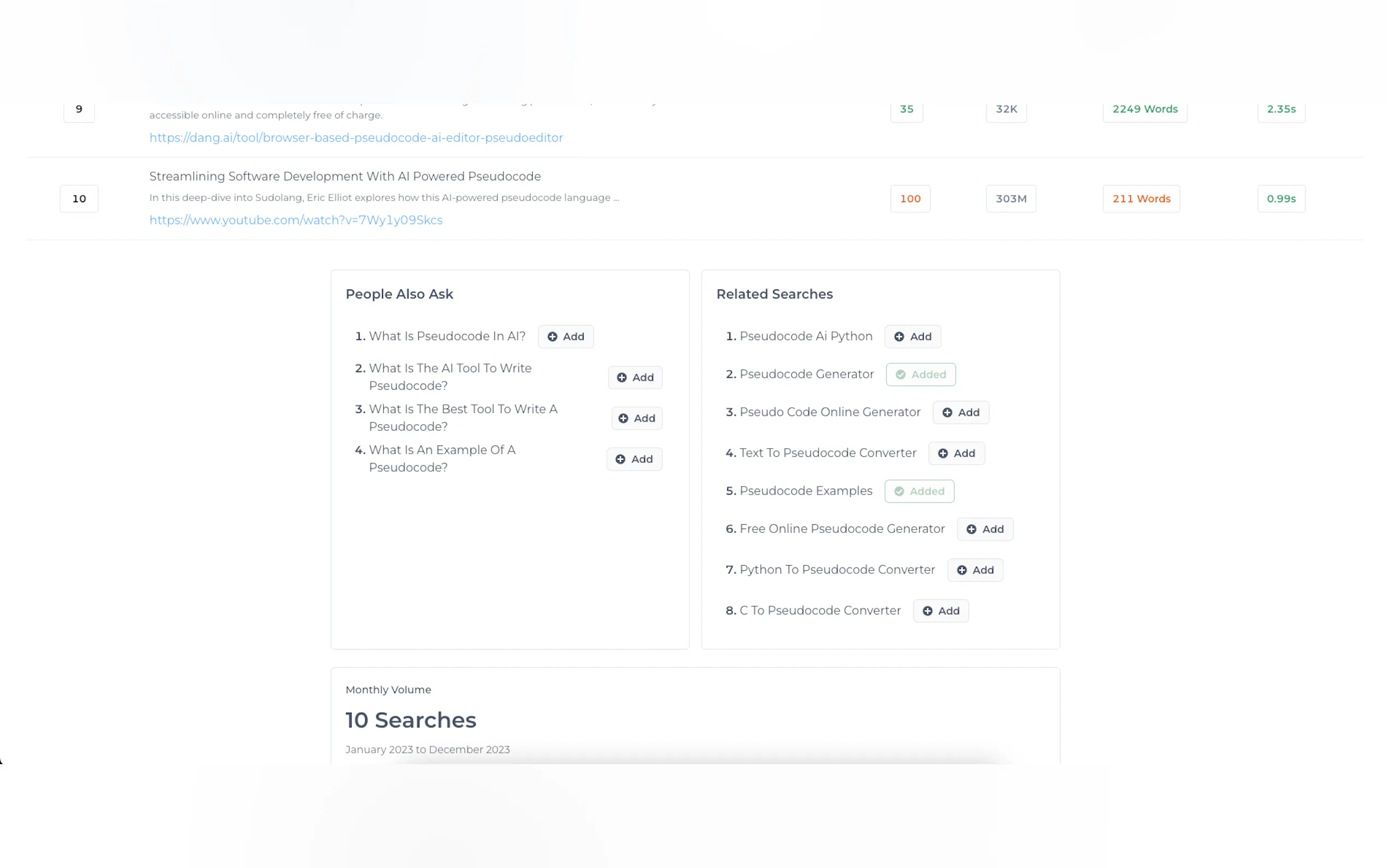 Screenshot 4 of Simpler Keywords