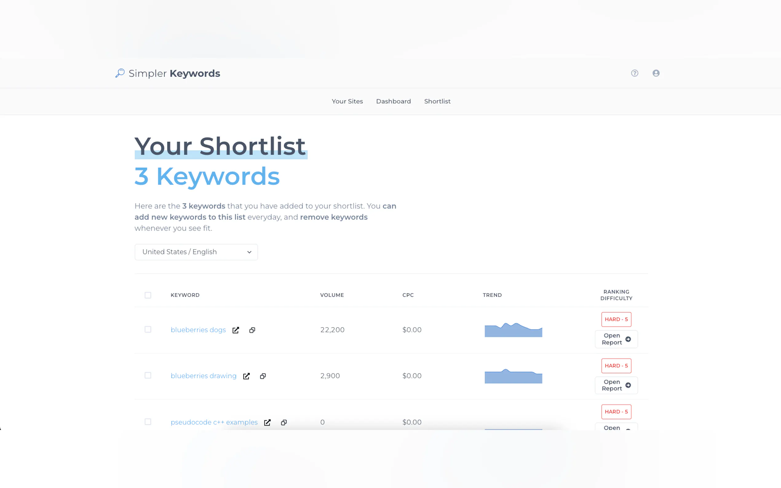 Screenshot 6 of Simpler Keywords