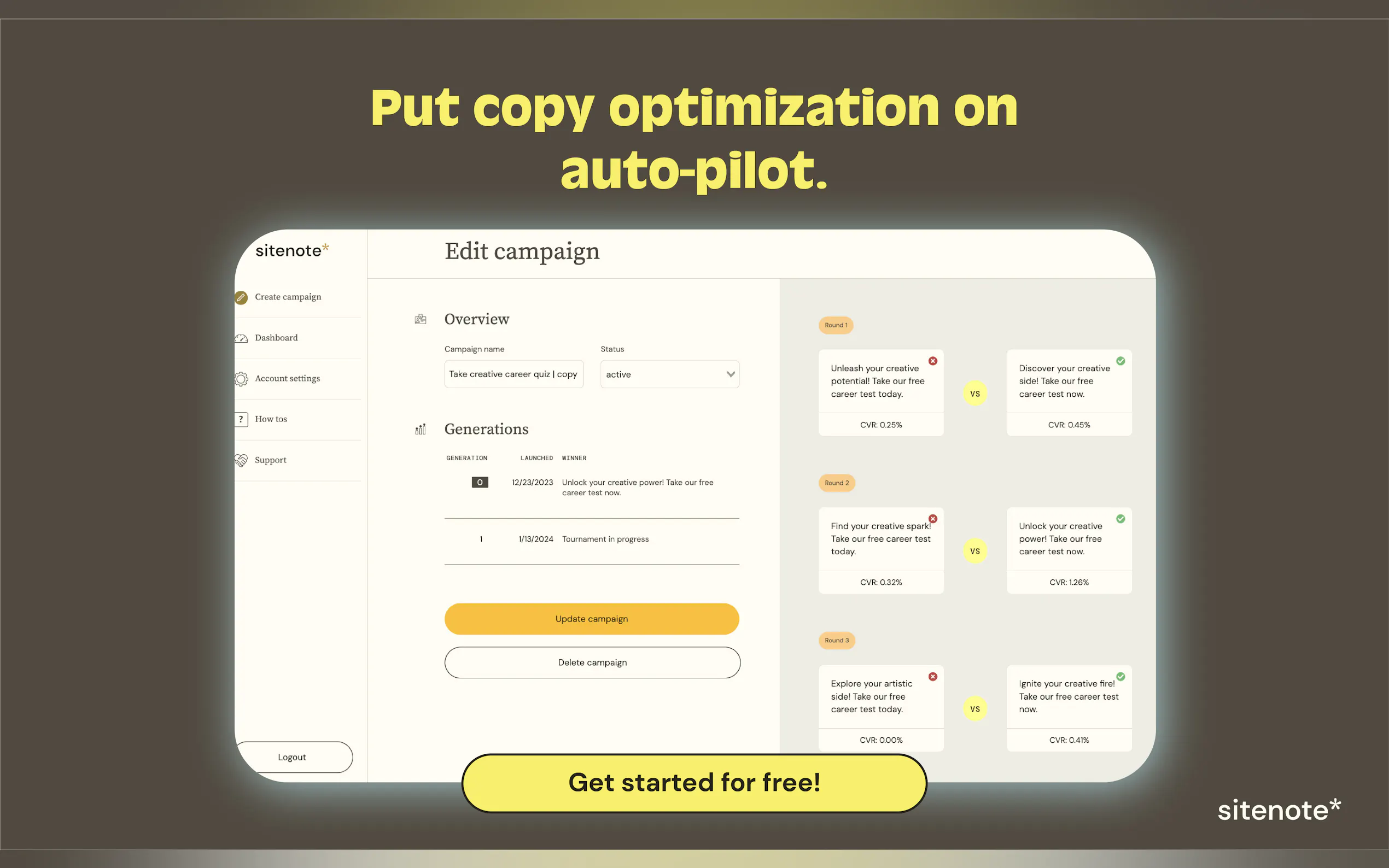 Screenshot 5 of sitenote