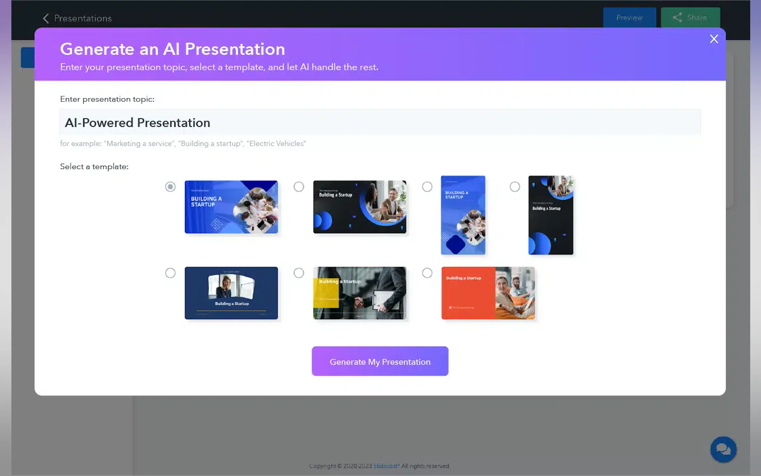 Slidecast