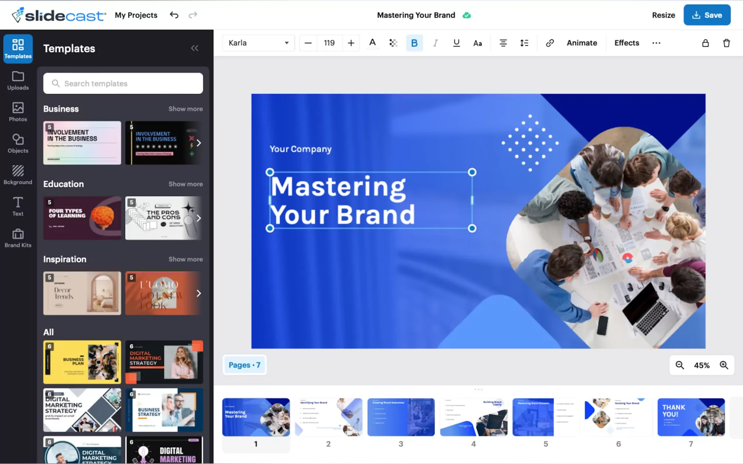 Screenshot 3 of Slidecast