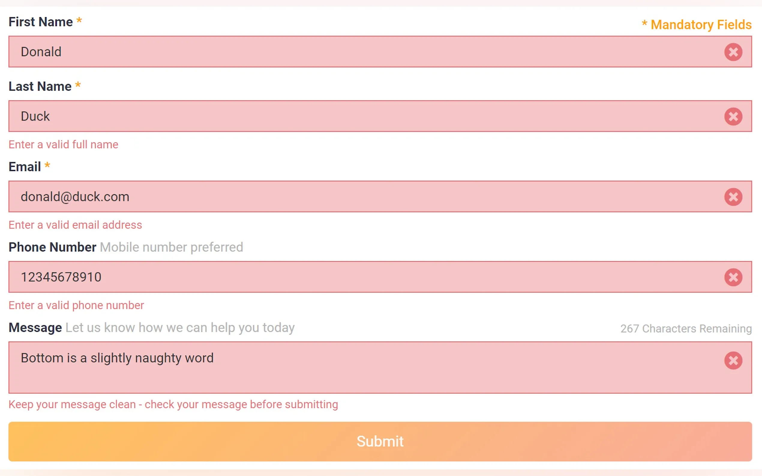 SMART DATA CAPTURE FORM