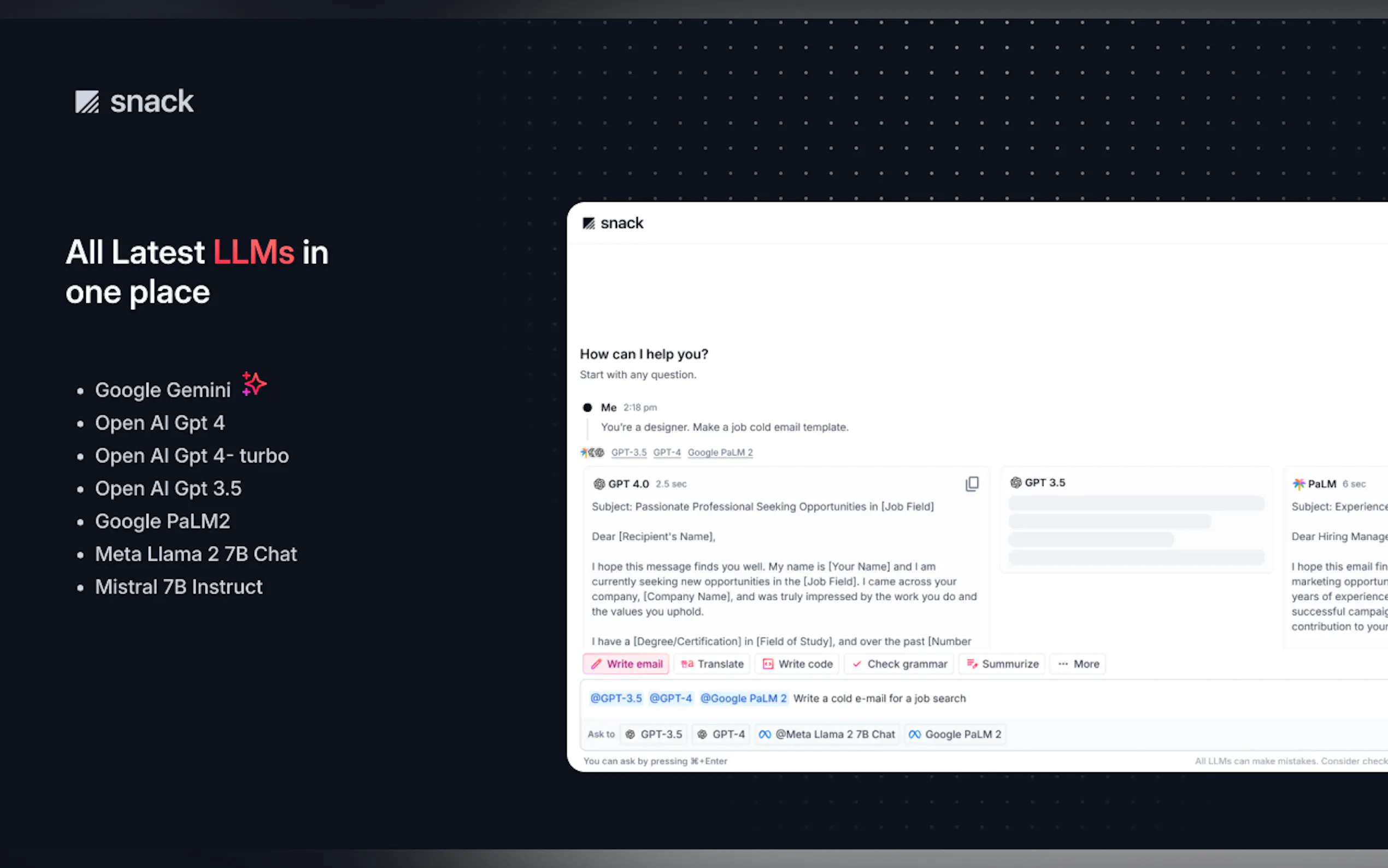 Screenshot 2 of Snack AI