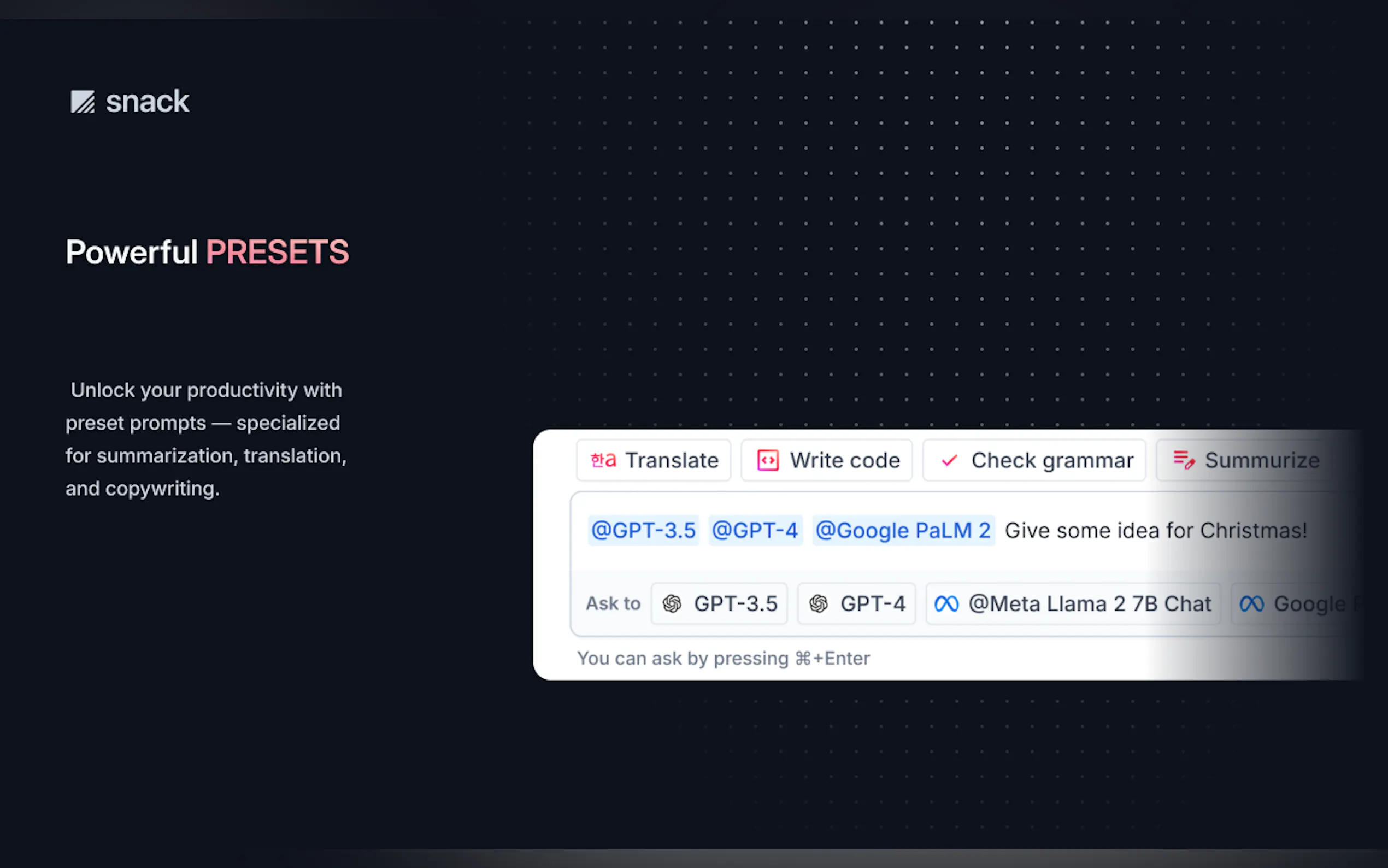 Screenshot 3 of Snack AI