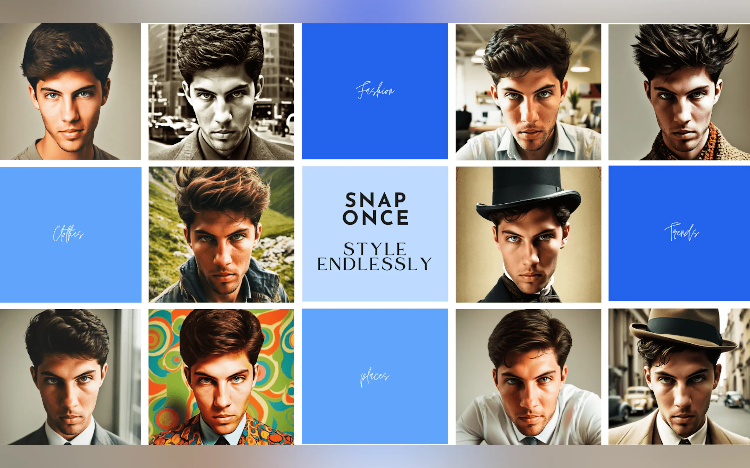 Snap Once, Style Endlessly