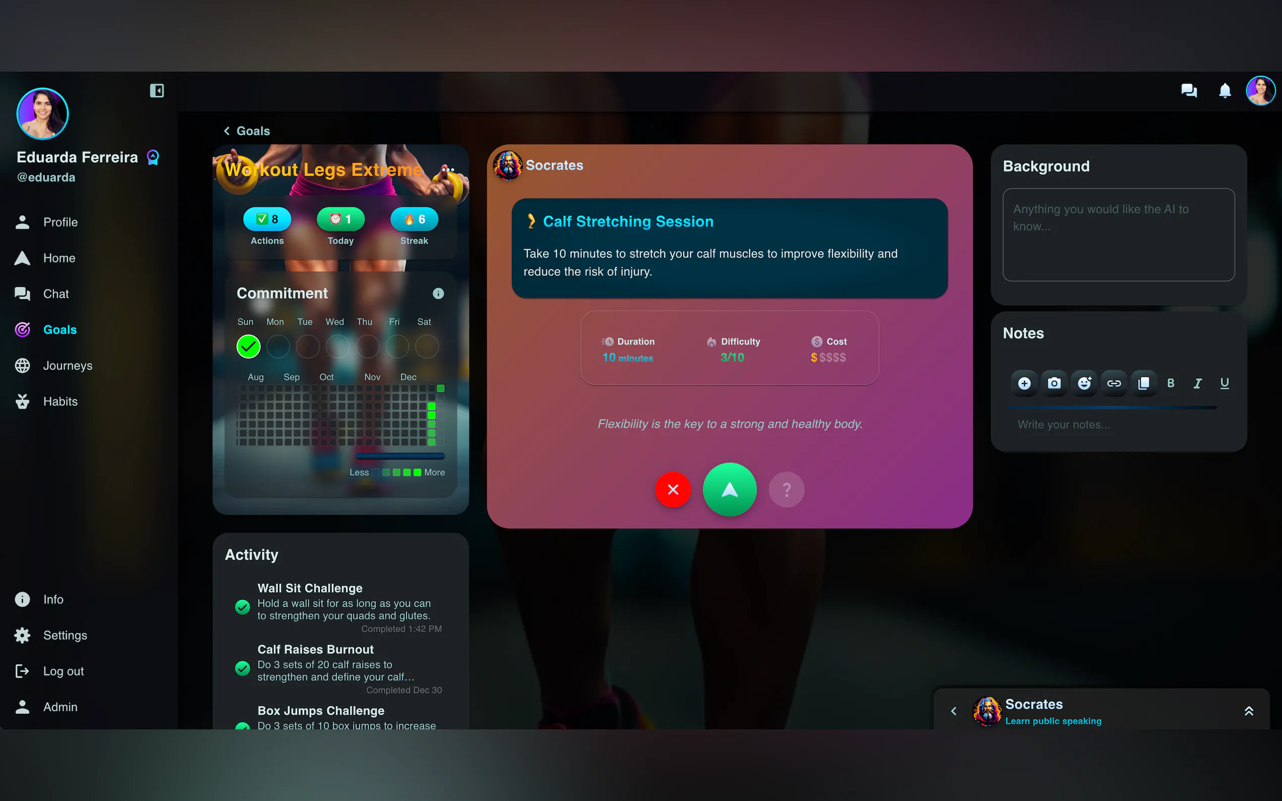 Screenshot 3 of socra | AI for Goals 