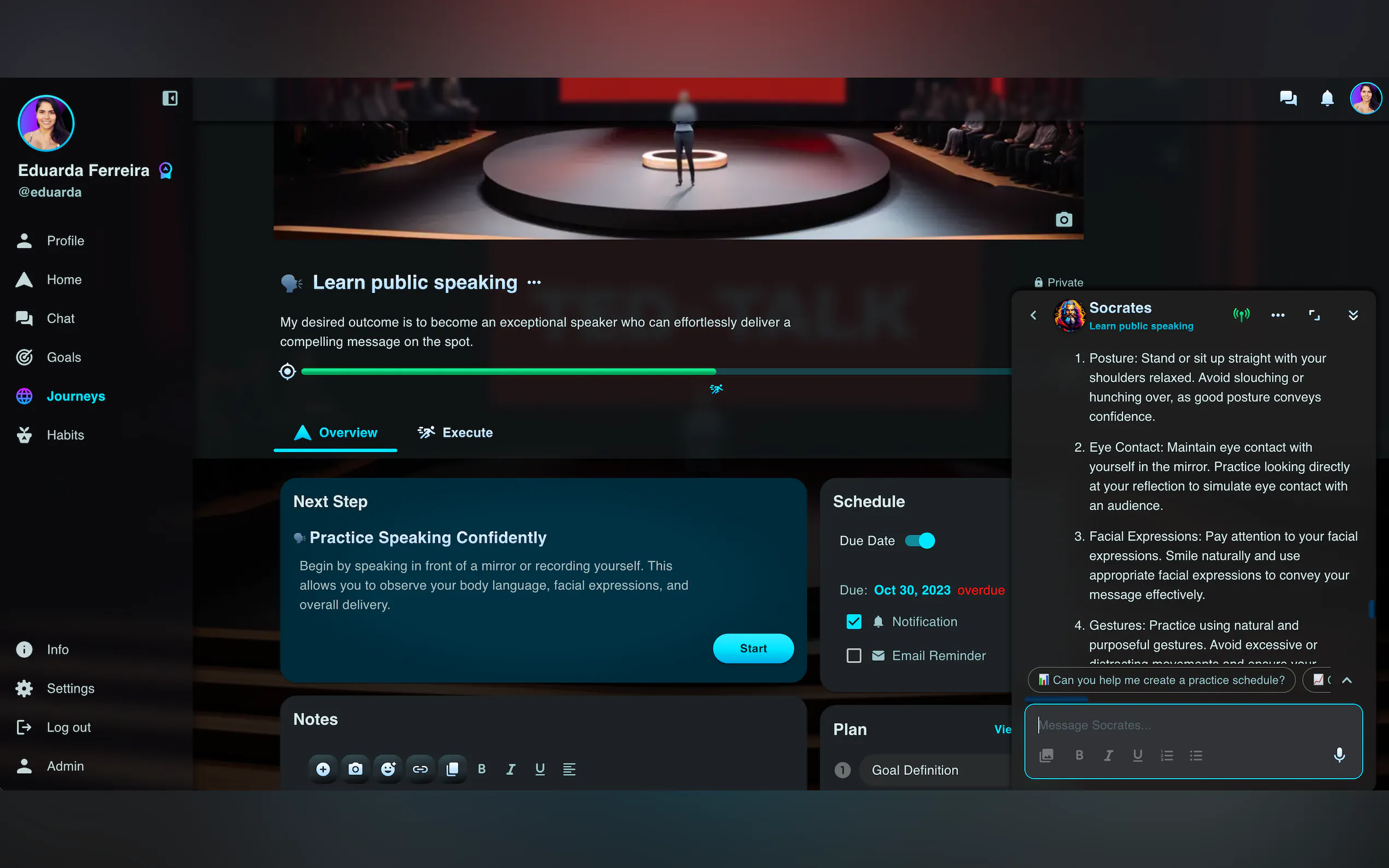 Screenshot 5 of socra | AI for Goals 
