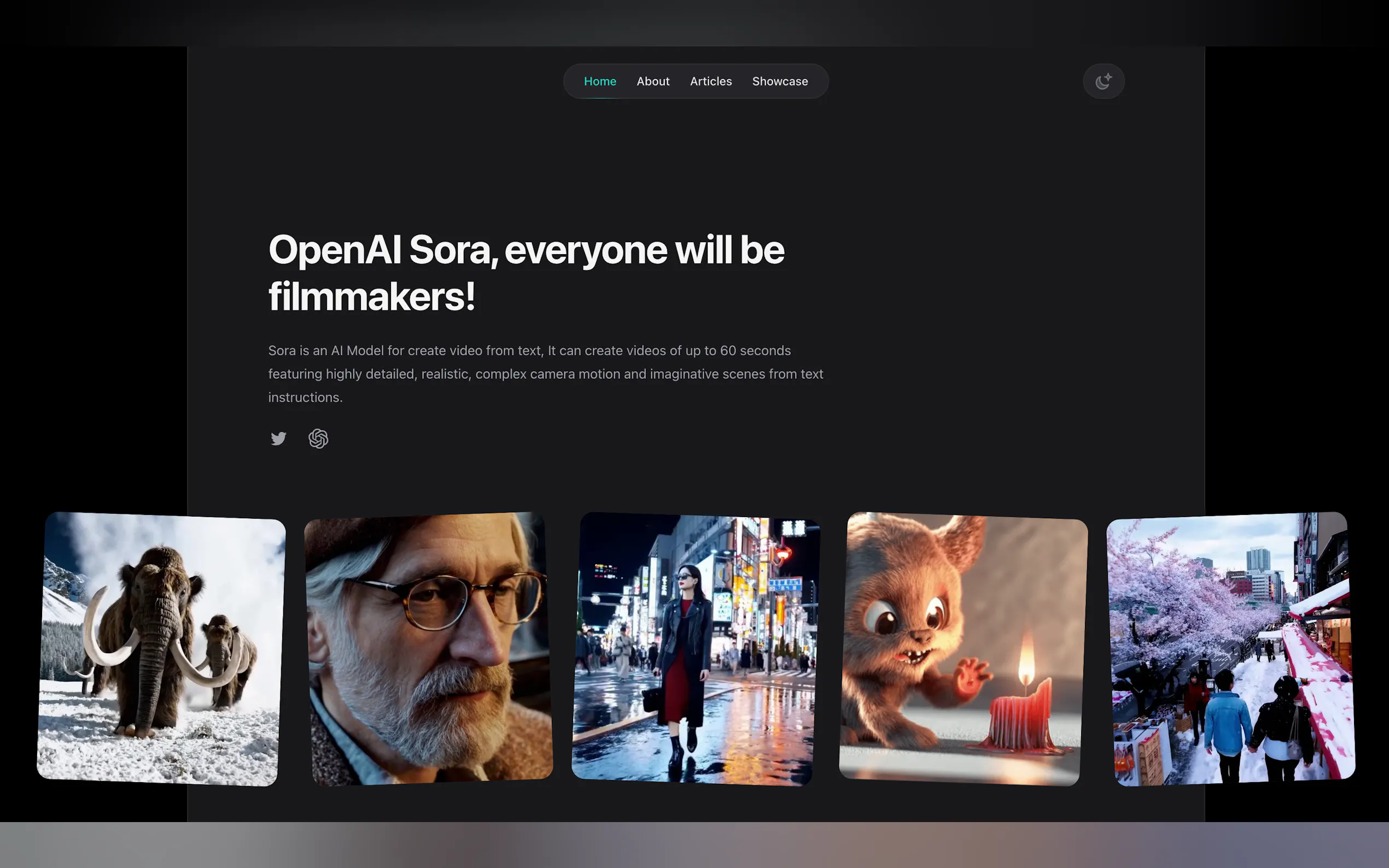 Sorahub - Sora AI prompt sharing 