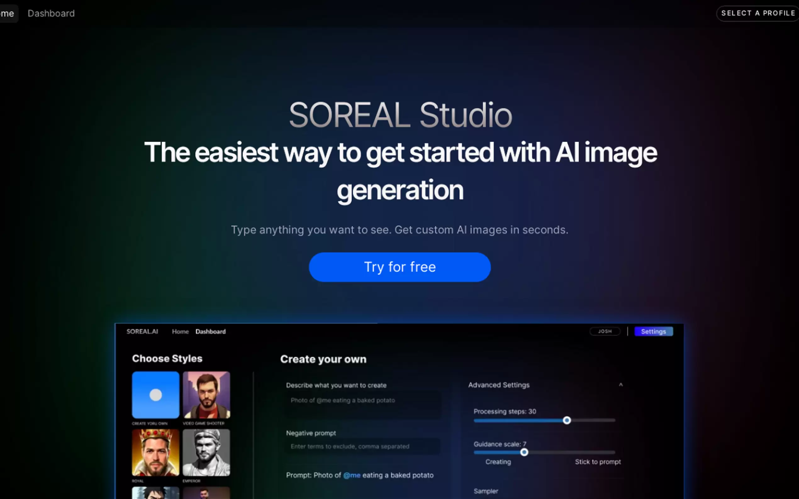 Soreal.AI Studio