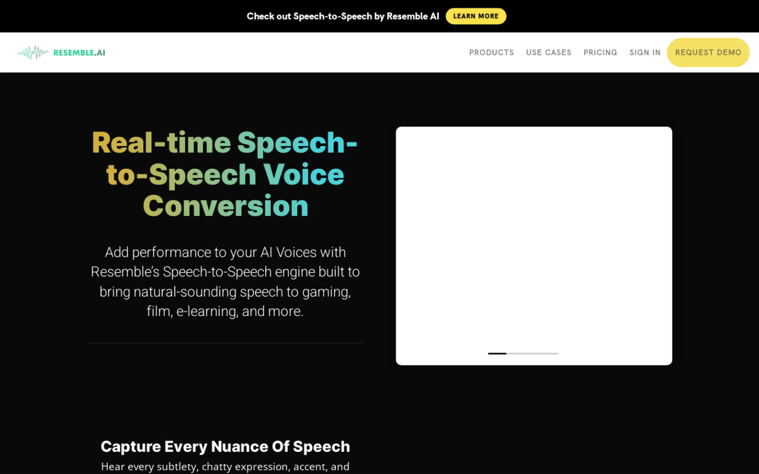 Speech-to-Speech