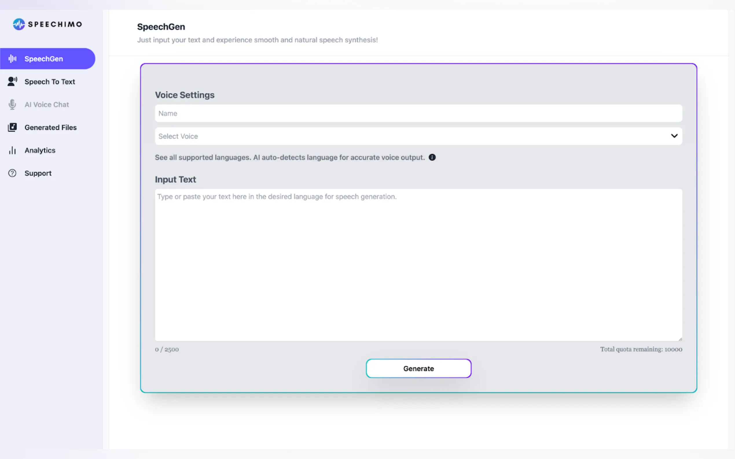 Screenshot 2 of Speechimo