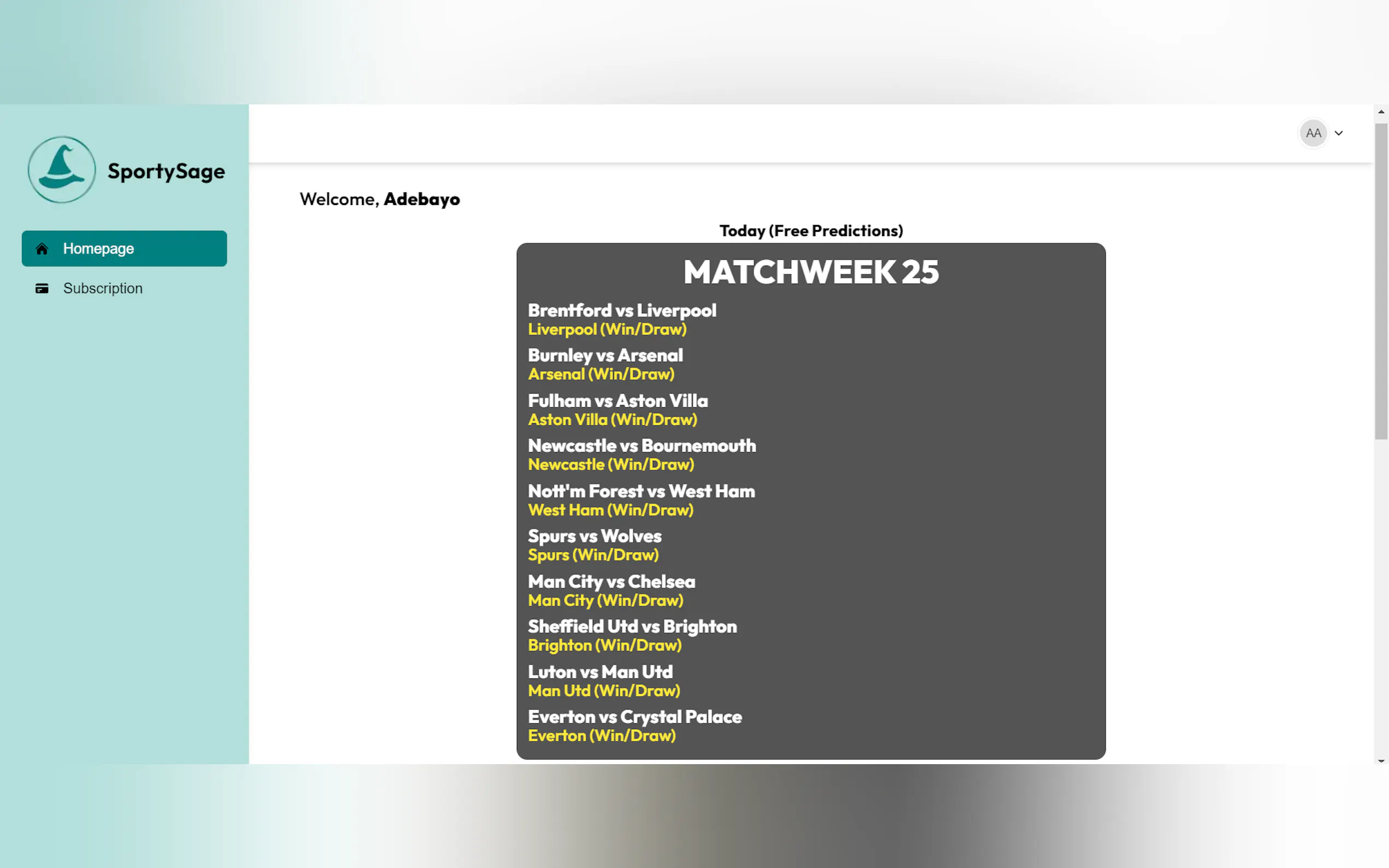 Screenshot 2 of SportySage