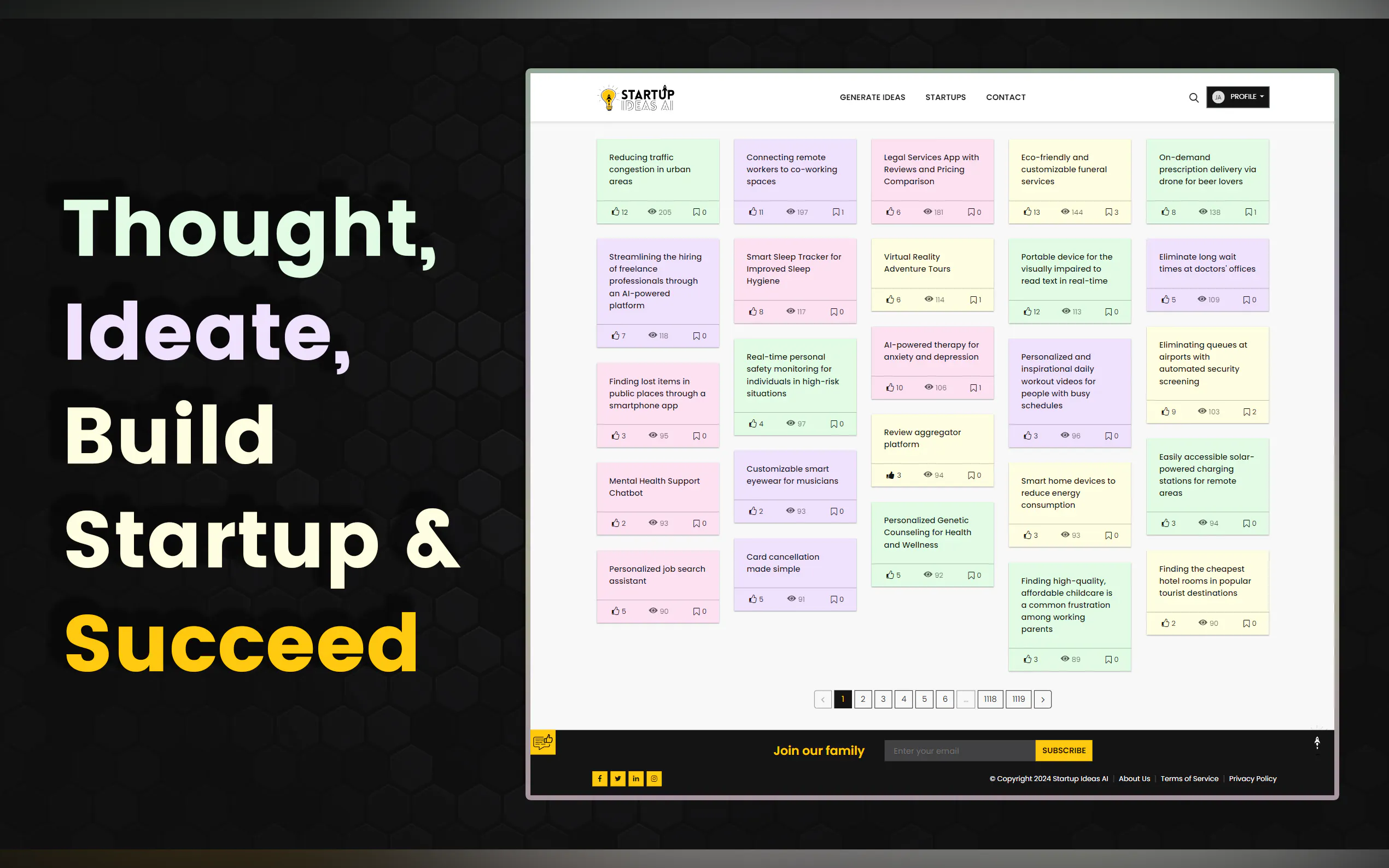 Startup Ideas AI