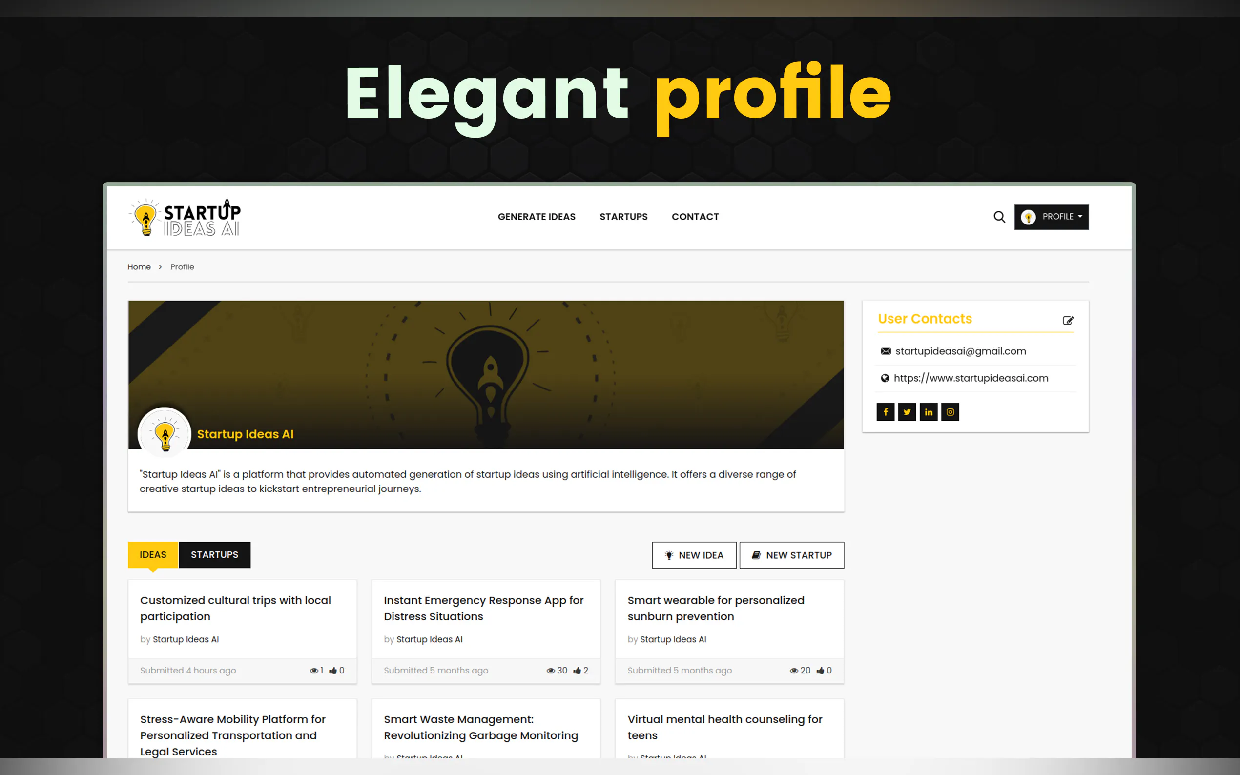 Screenshot 4 of Startup Ideas AI
