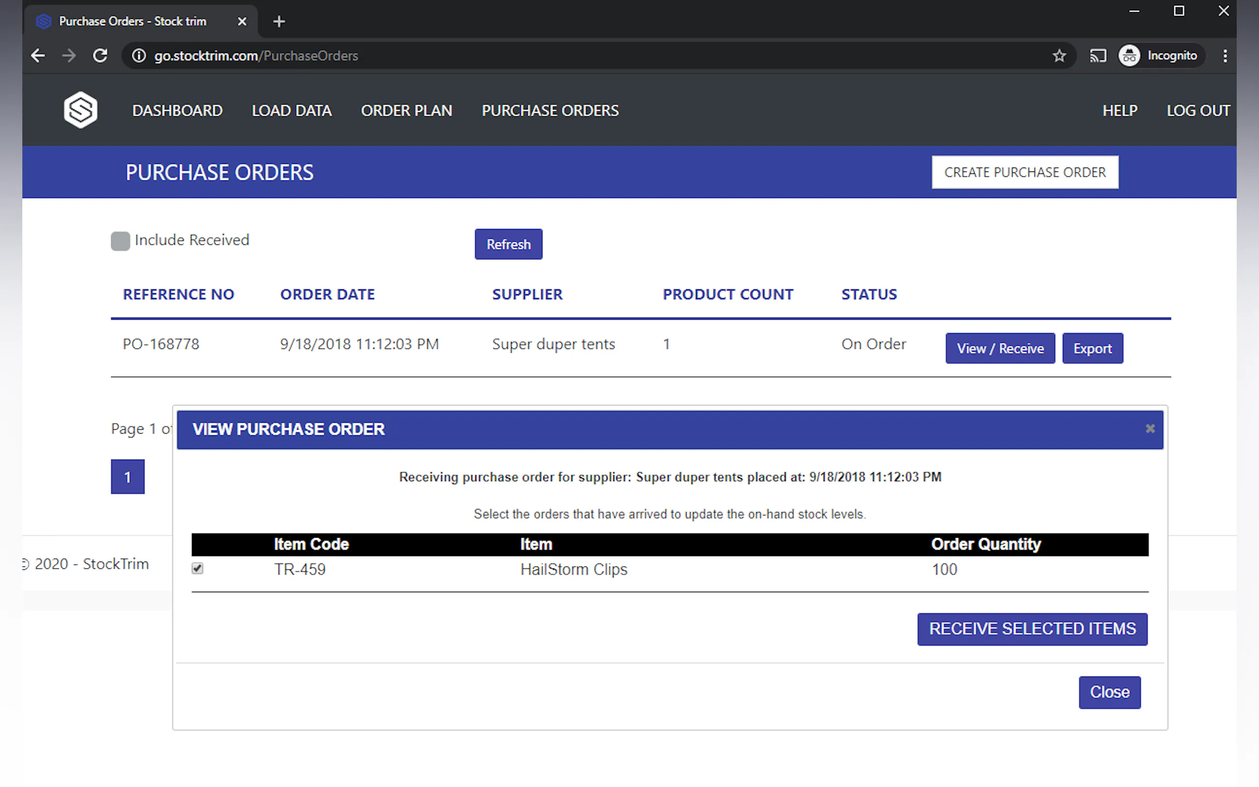 Screenshot 3 of StockTrim