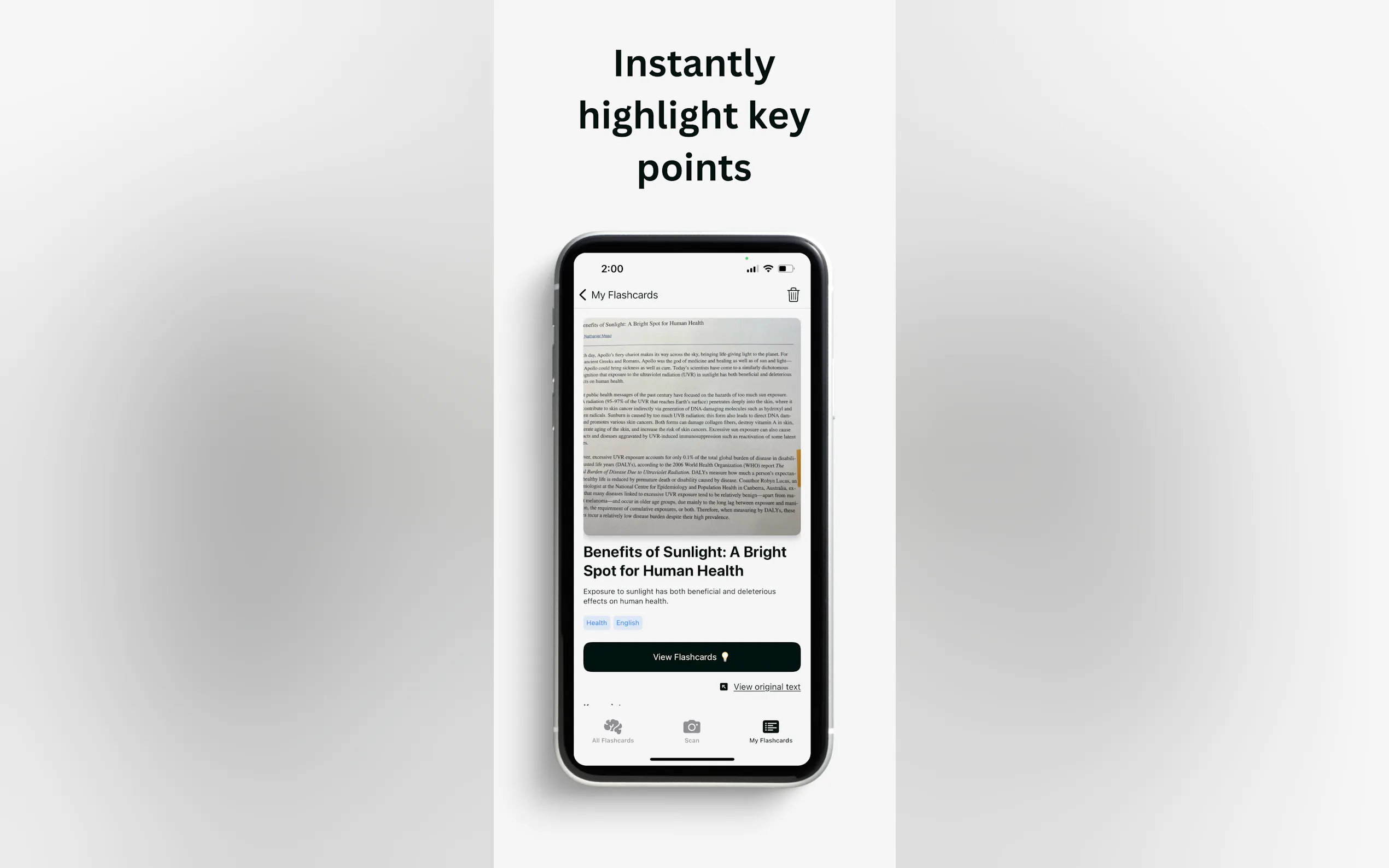 Screenshot 2 of Studyy - Instant Flashcards
