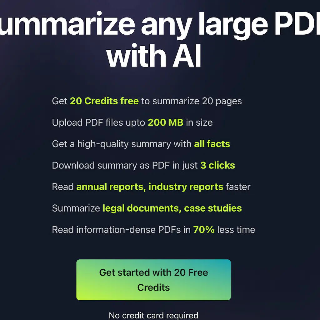Summary with AI