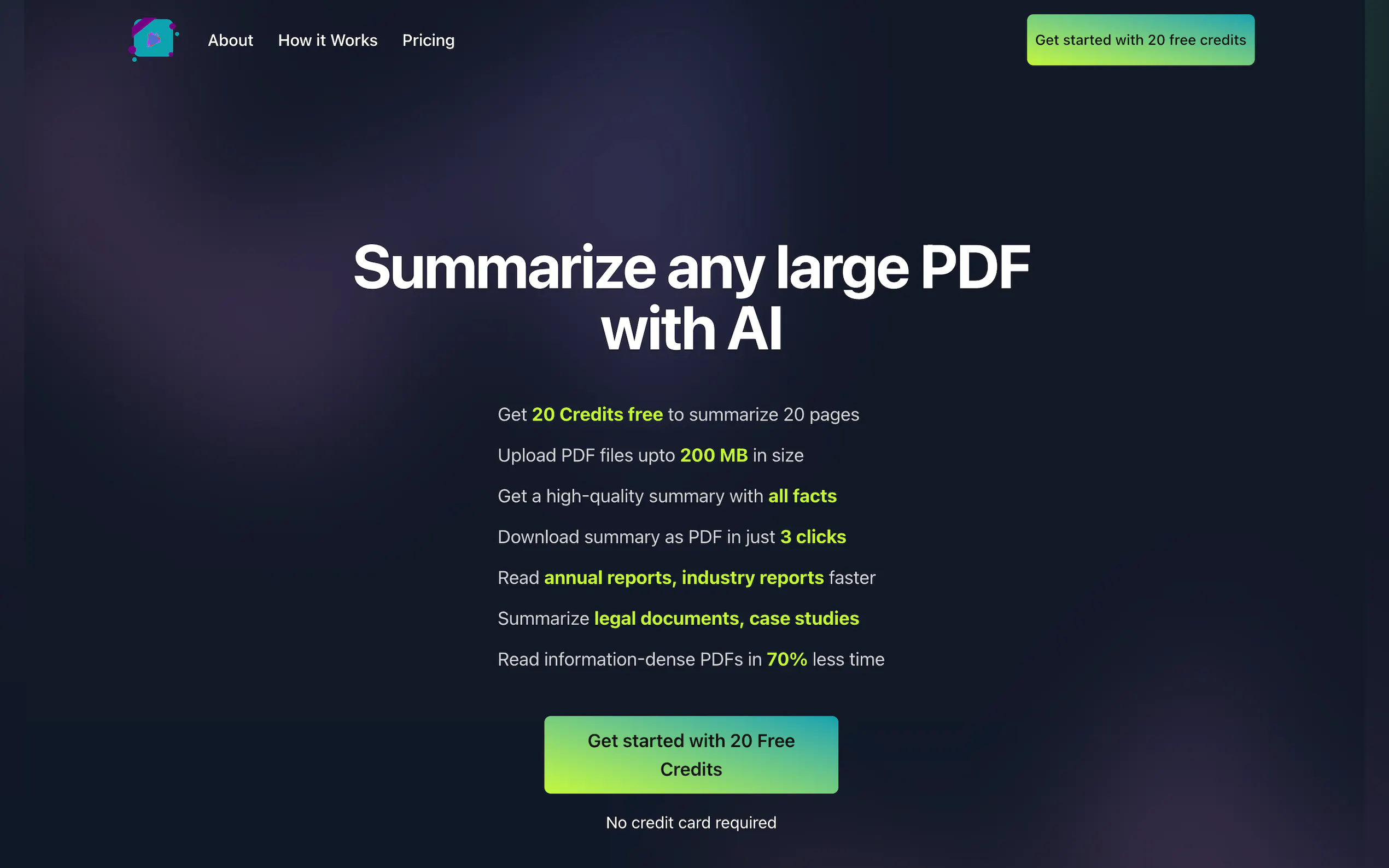 Screenshot 2 of Summary with AI