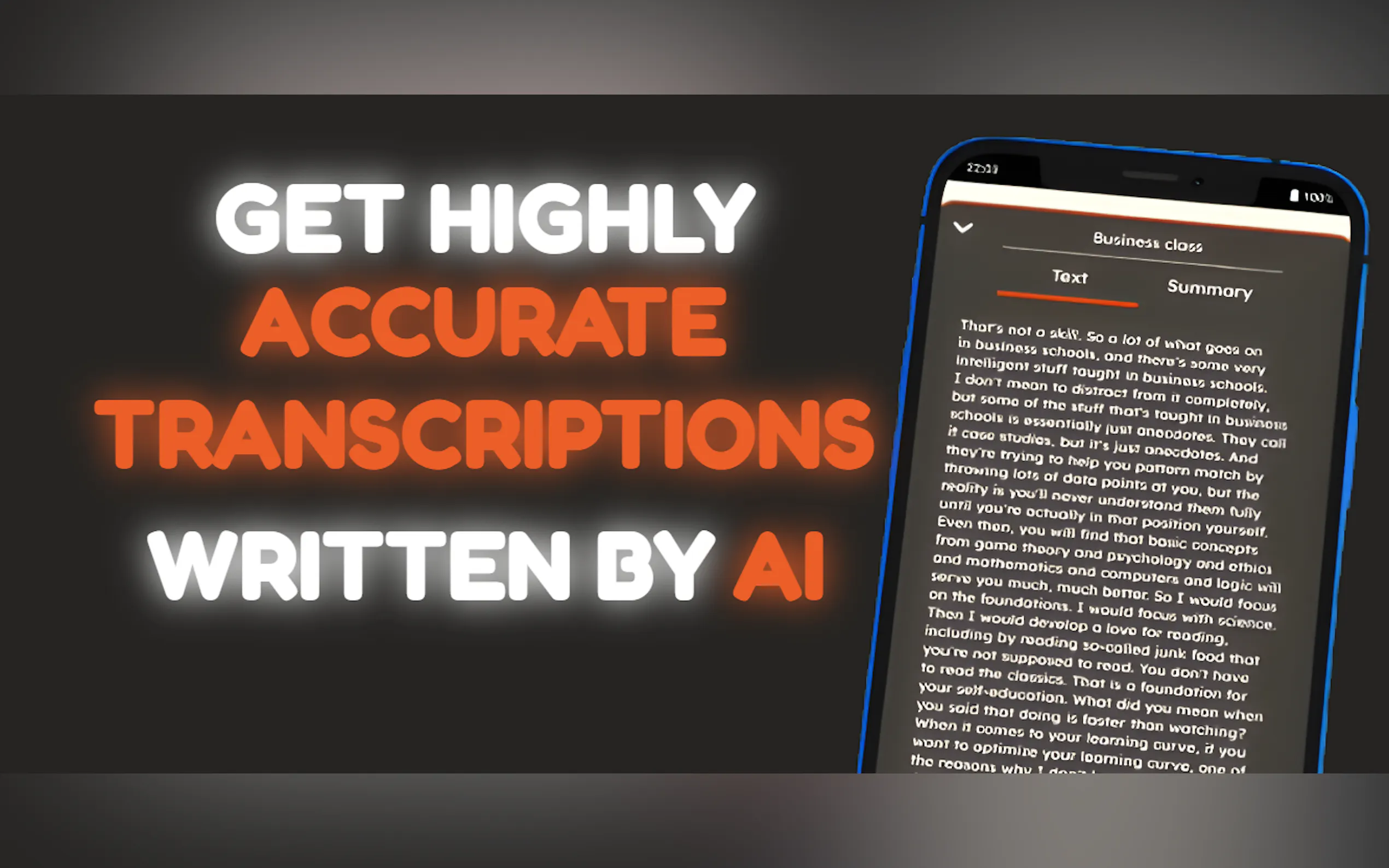 Screenshot 3 of Summify - Summarize speech