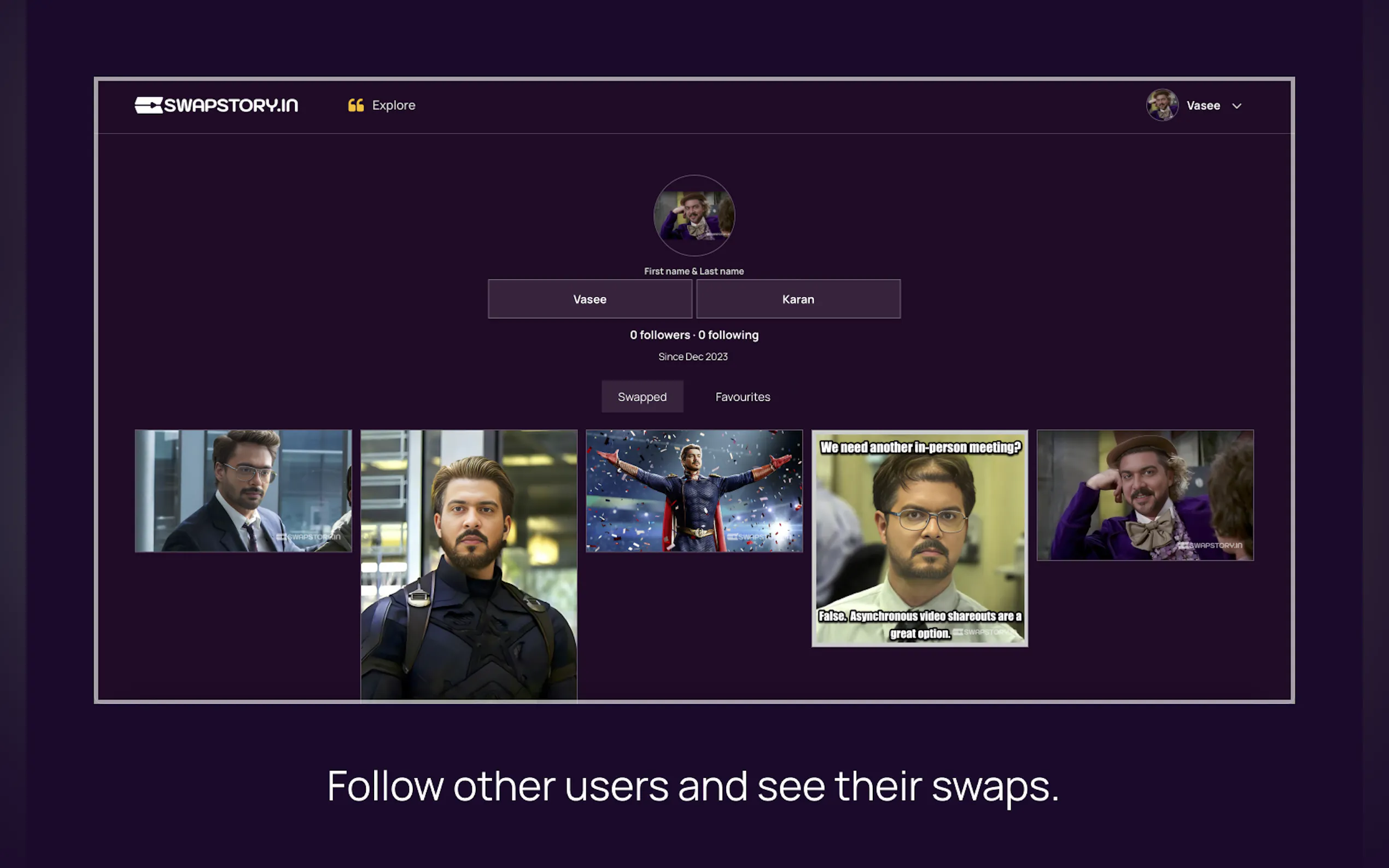 Screenshot 3 of SwapStory