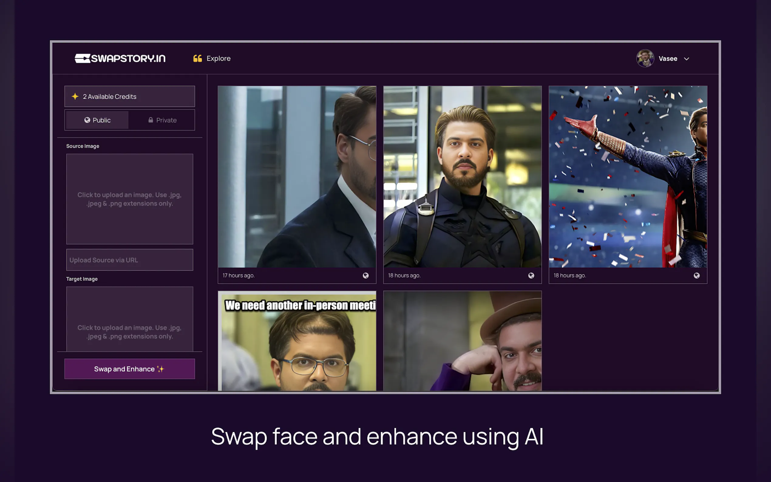 Screenshot 5 of SwapStory