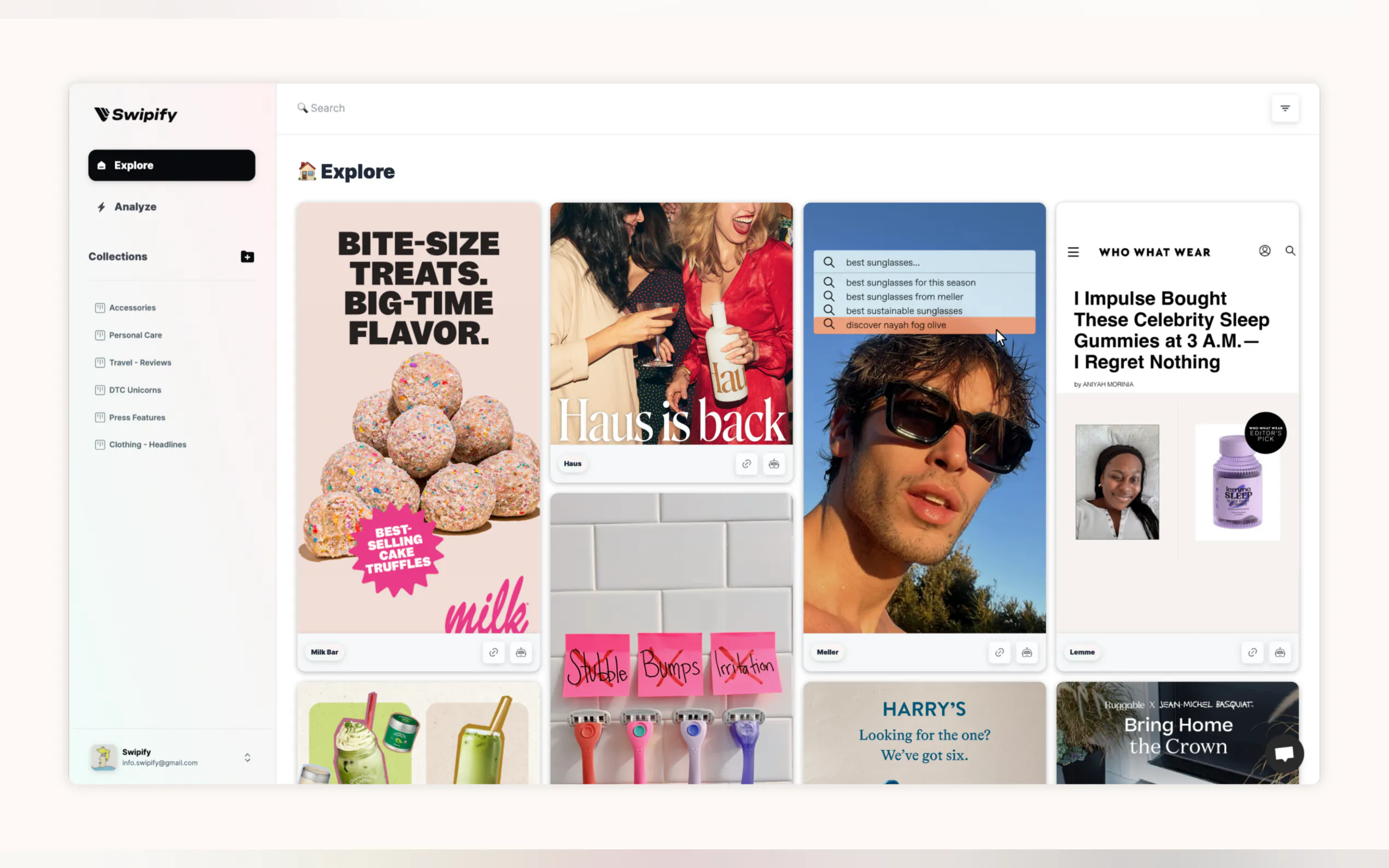 Screenshot 2 of Swipify