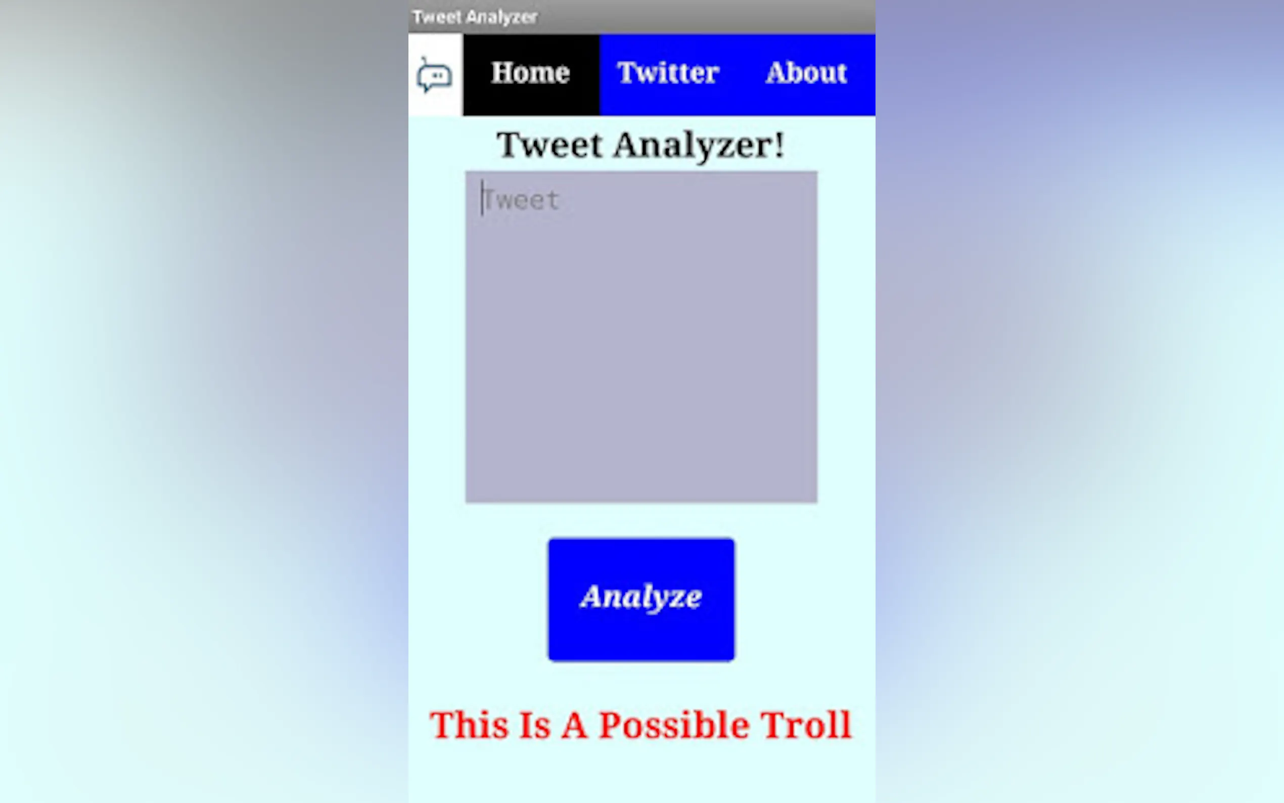 Screenshot 2 of T&T Machine Learning App