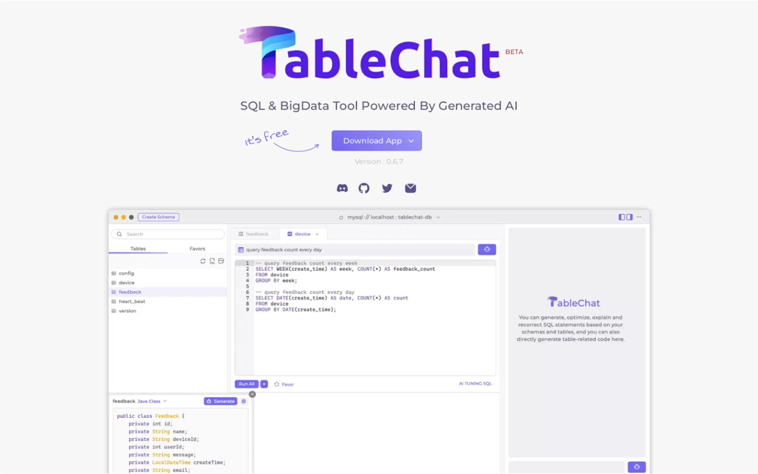 TableChat