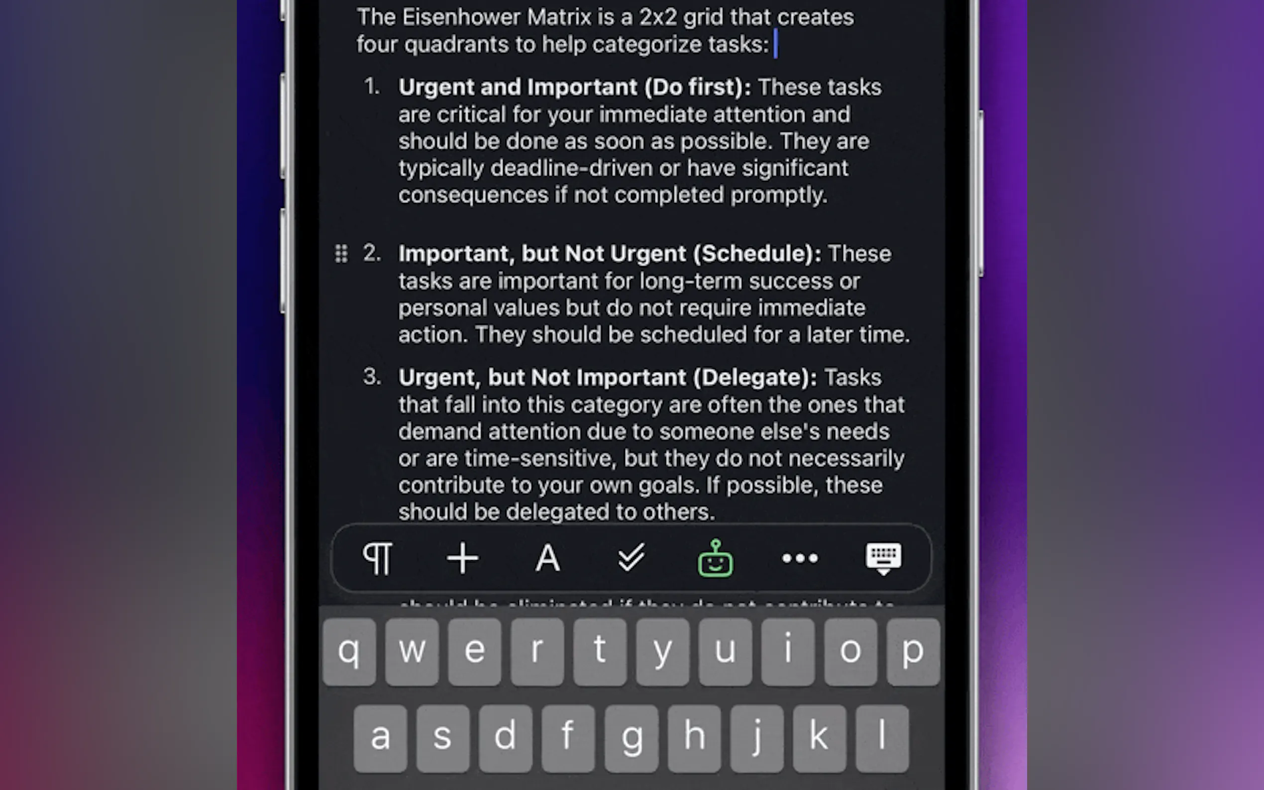 Screenshot 4 of Taskade AI Mobile: Supercharge Workflows