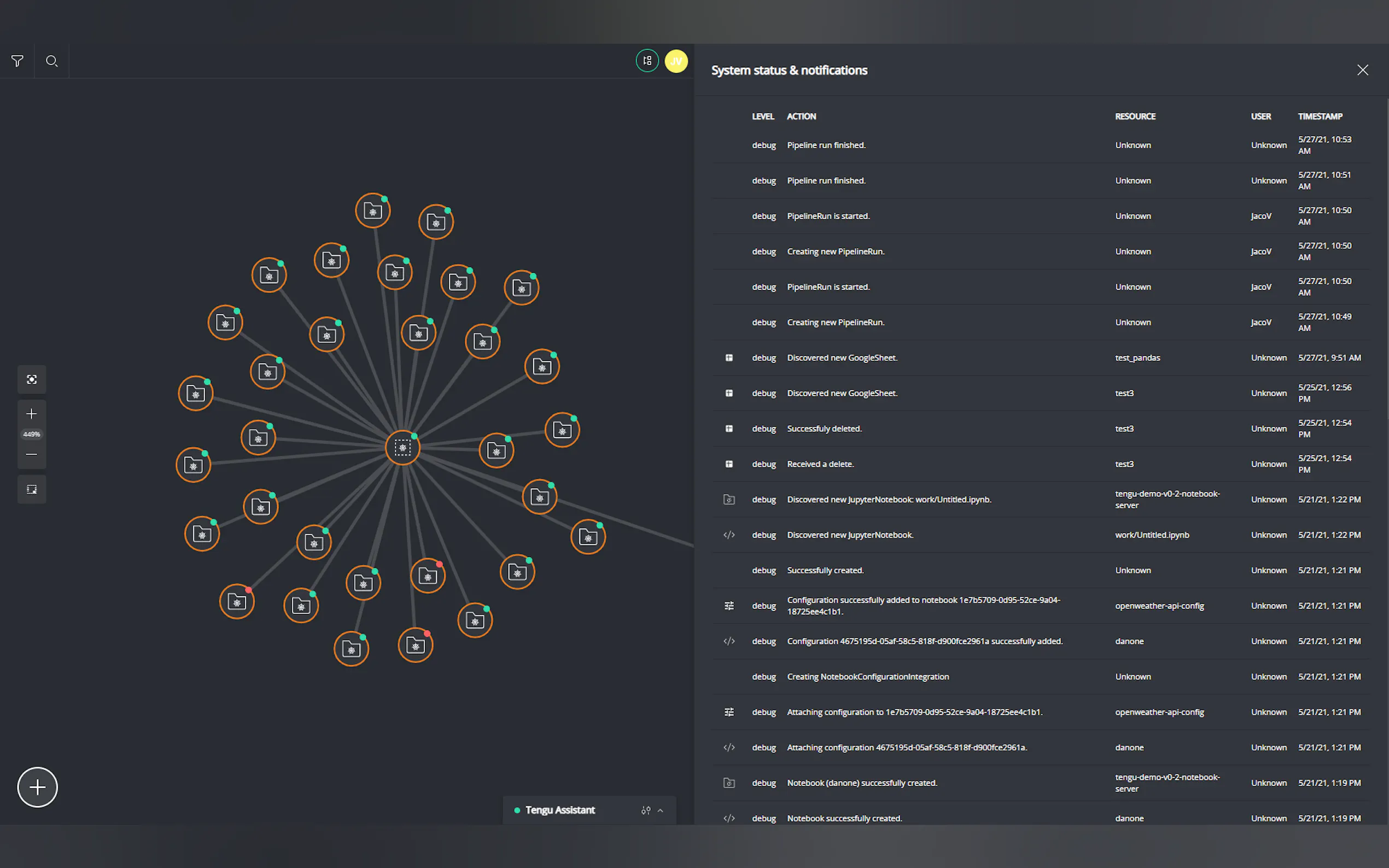 Screenshot 10 of TENGU - A DataOps Orchestration platform