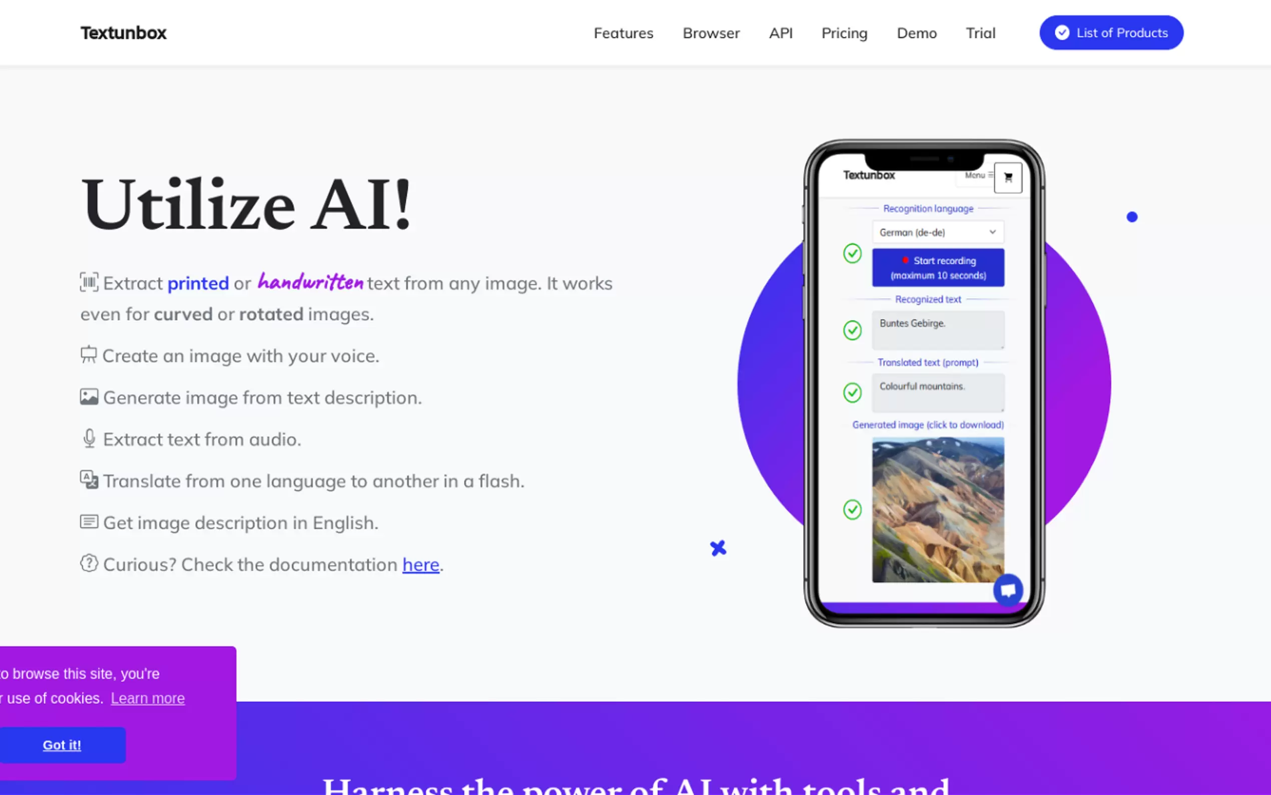 Textunbox