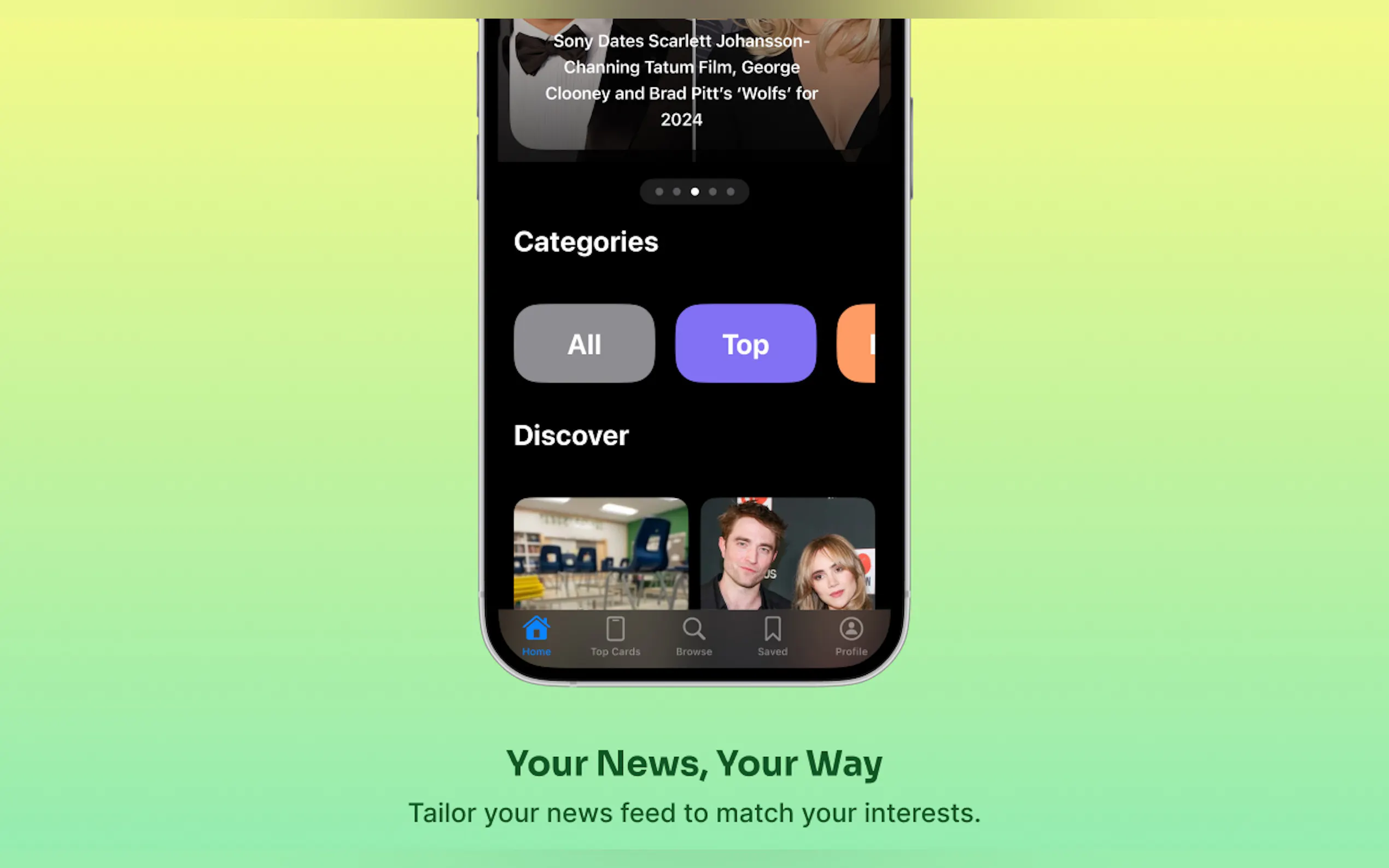 Screenshot 3 of The Gist- AI Summarized News App