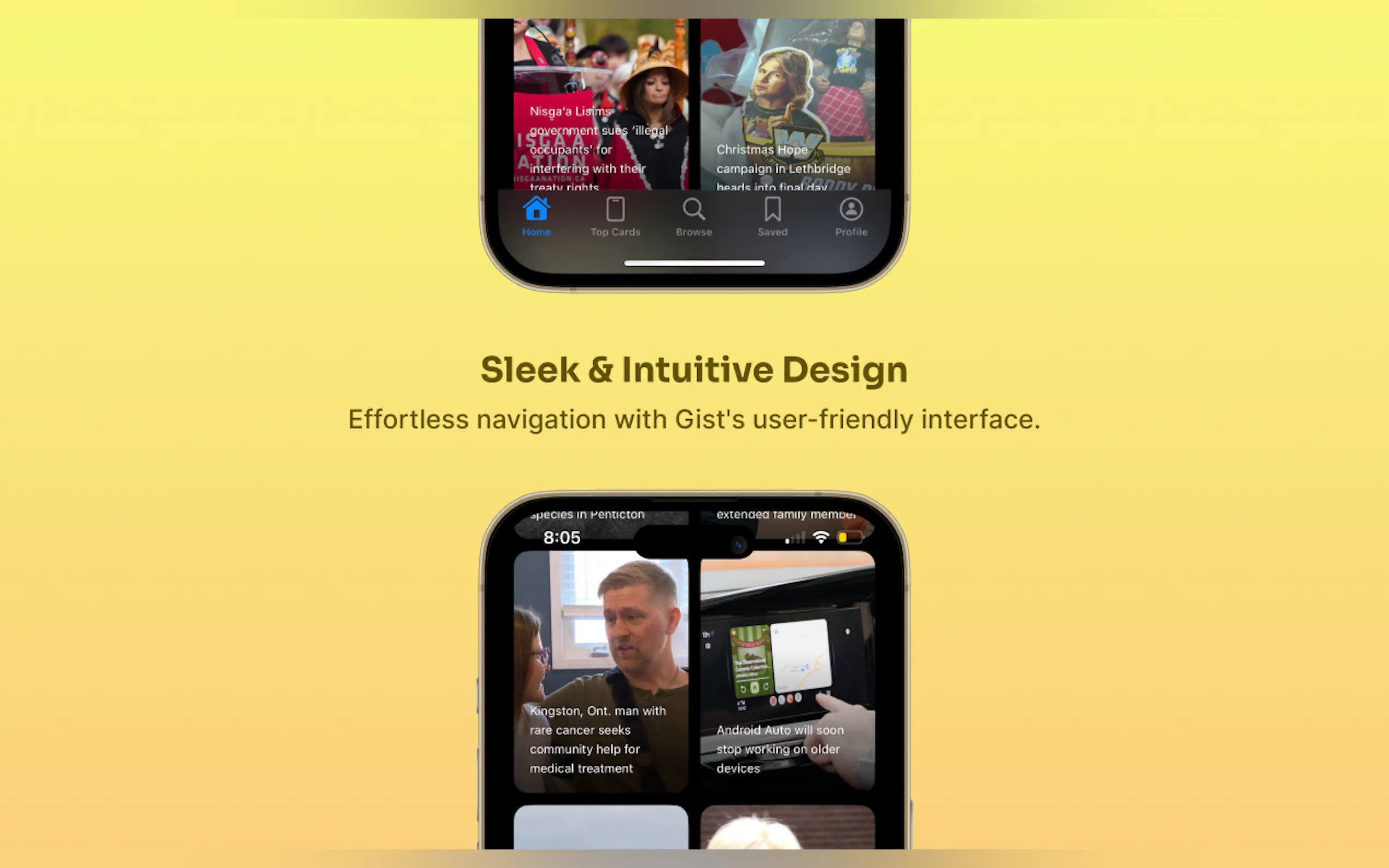 Screenshot 4 of The Gist- AI Summarized News App