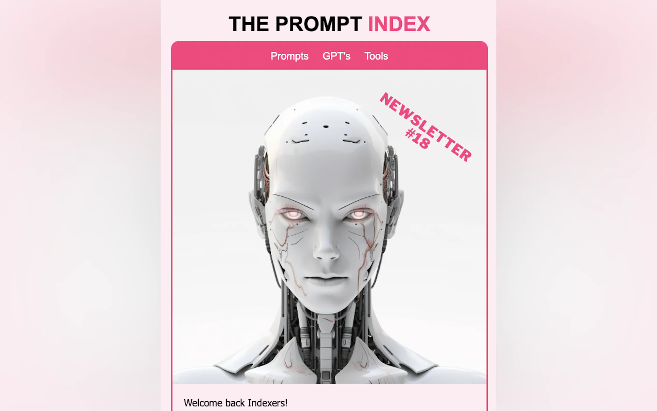 Screenshot 2 of The Prompt Index