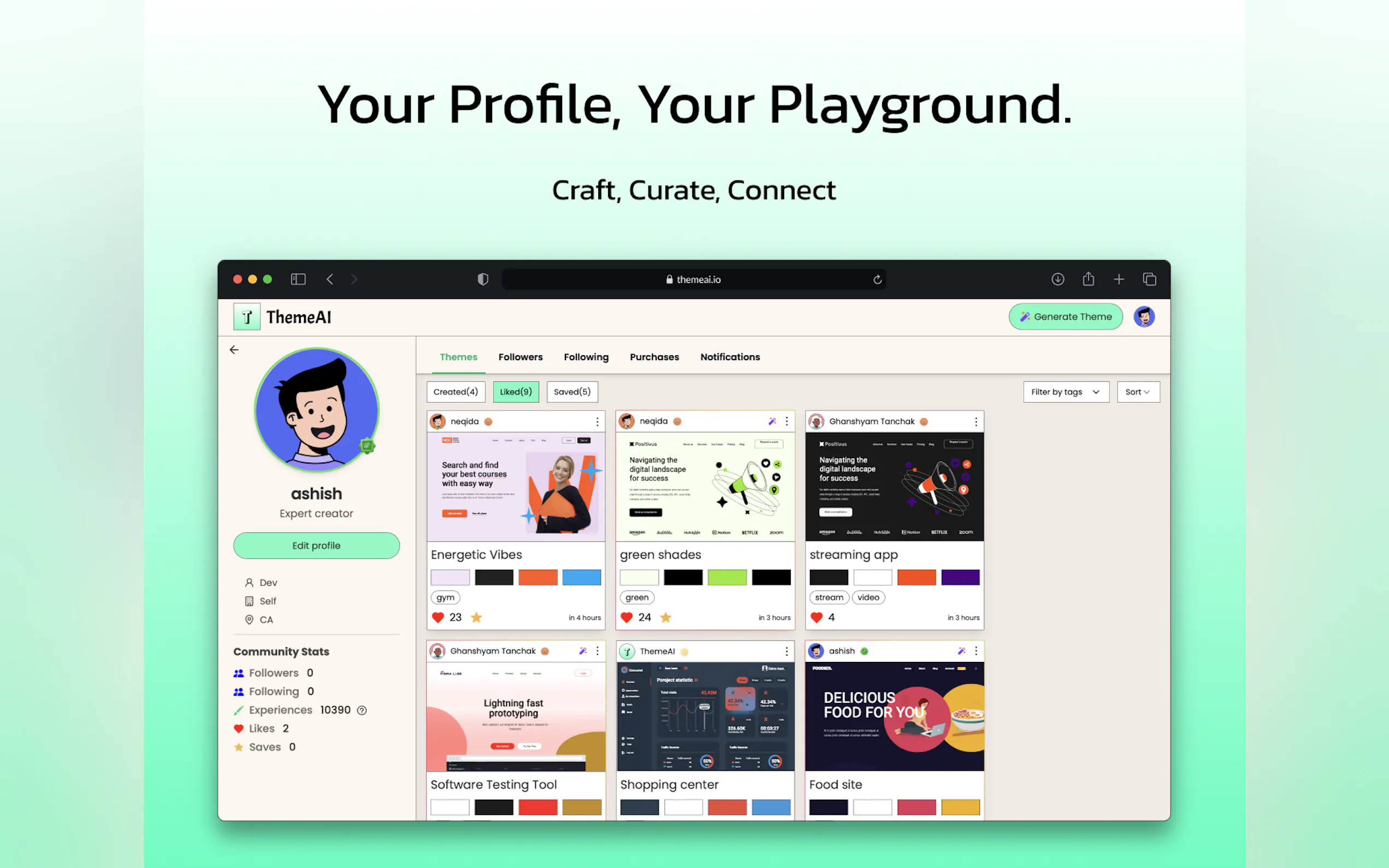 Screenshot 4 of Theme AI