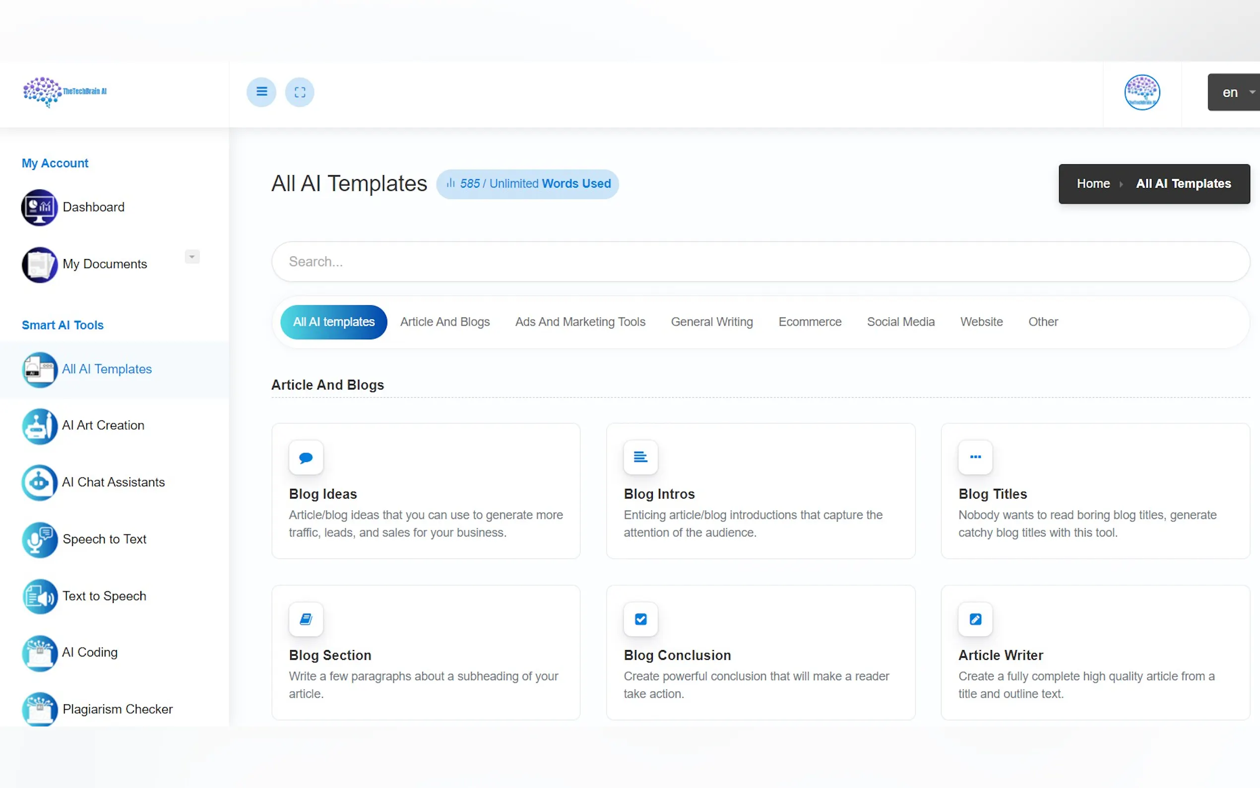 Screenshot 5 of TheTechBrain Smart Ai Tools