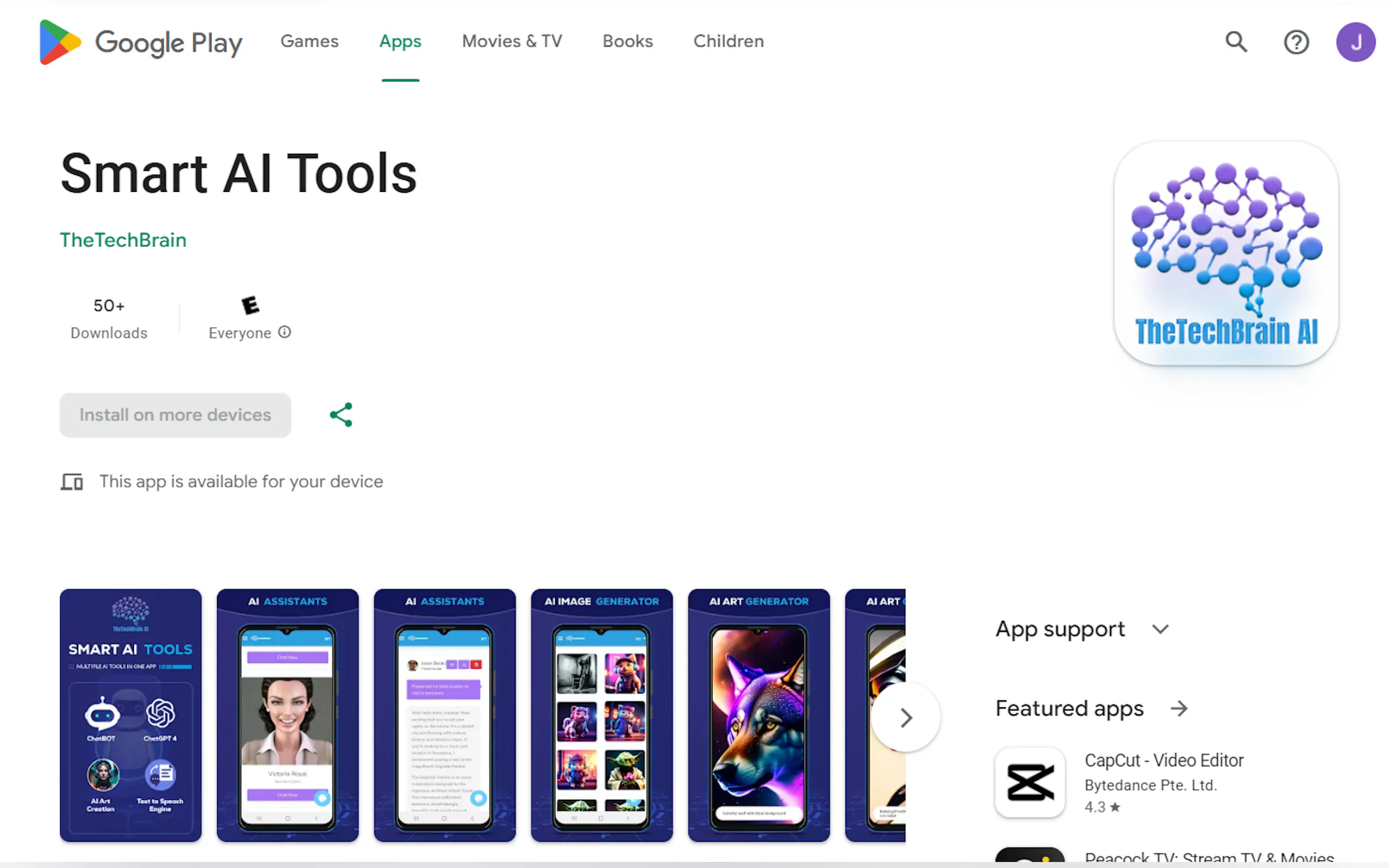 Screenshot 9 of TheTechBrain Smart Ai Tools