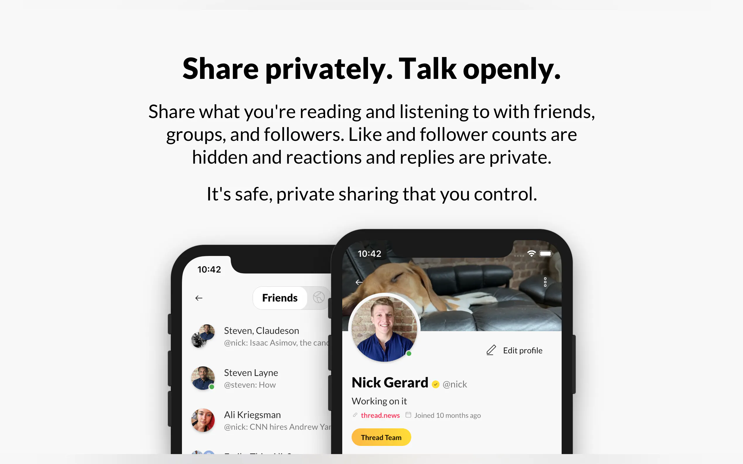Screenshot 4 of Thread News