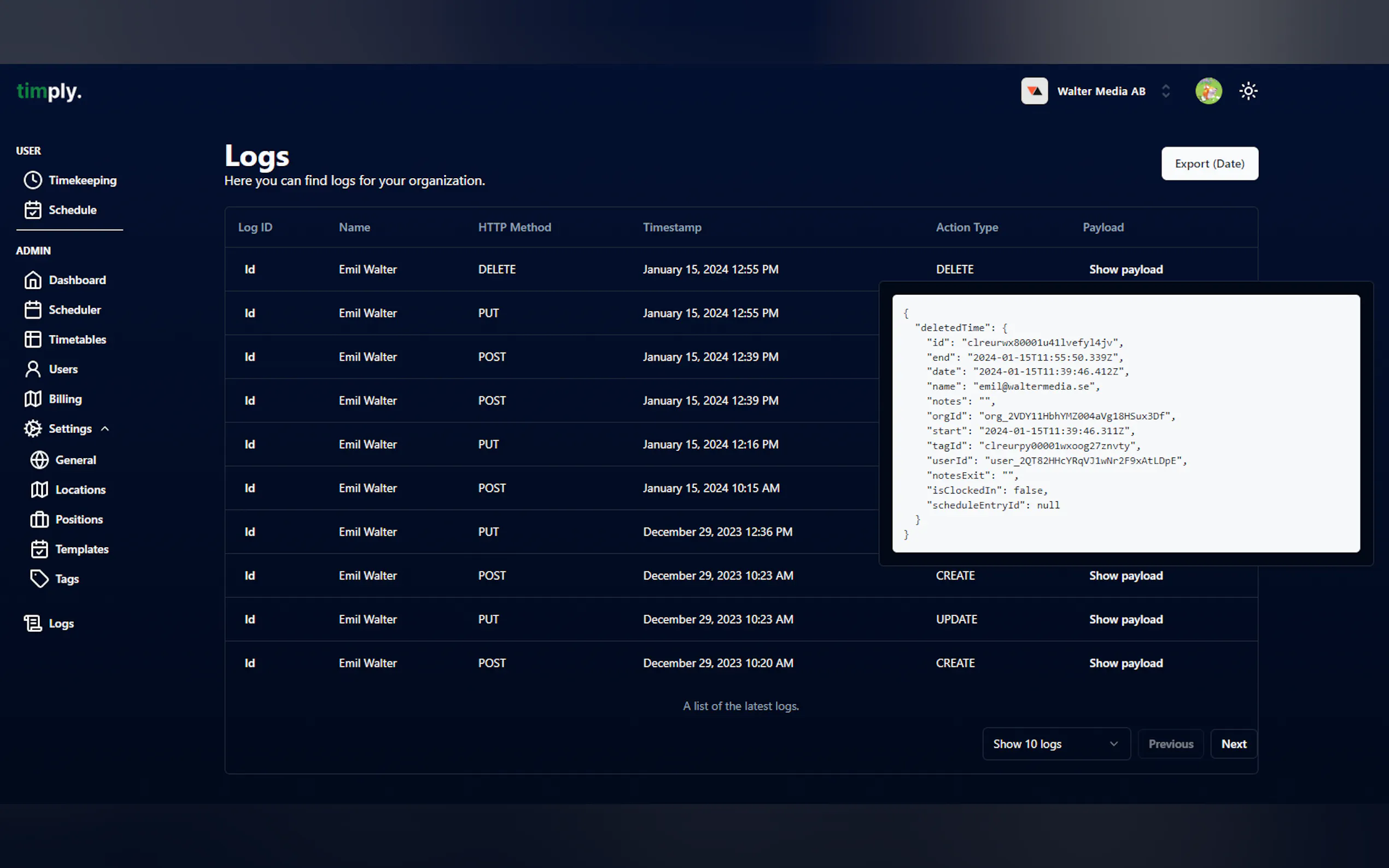 Screenshot 6 of Timply